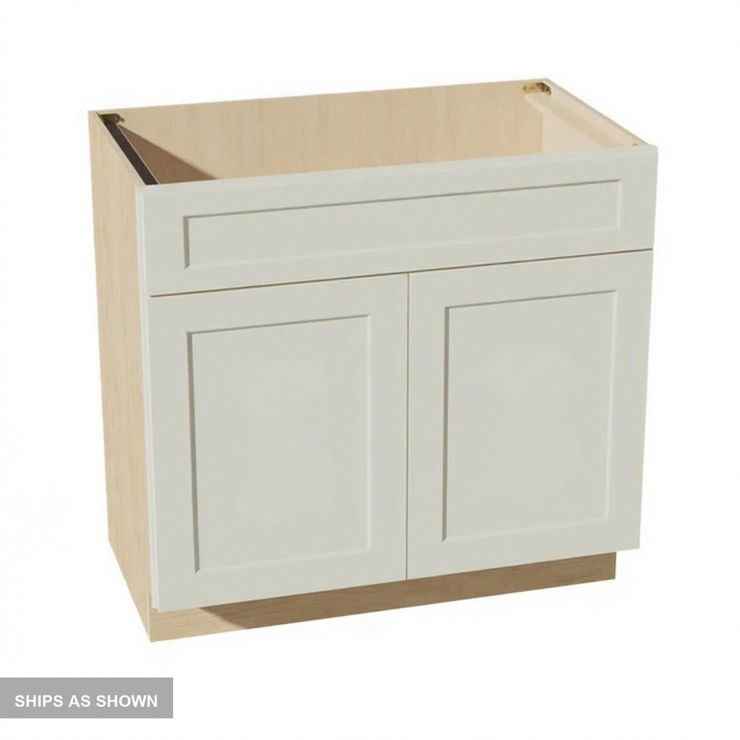 Quik Cabinets VSB3621 Tallis Swan White - Flatpack