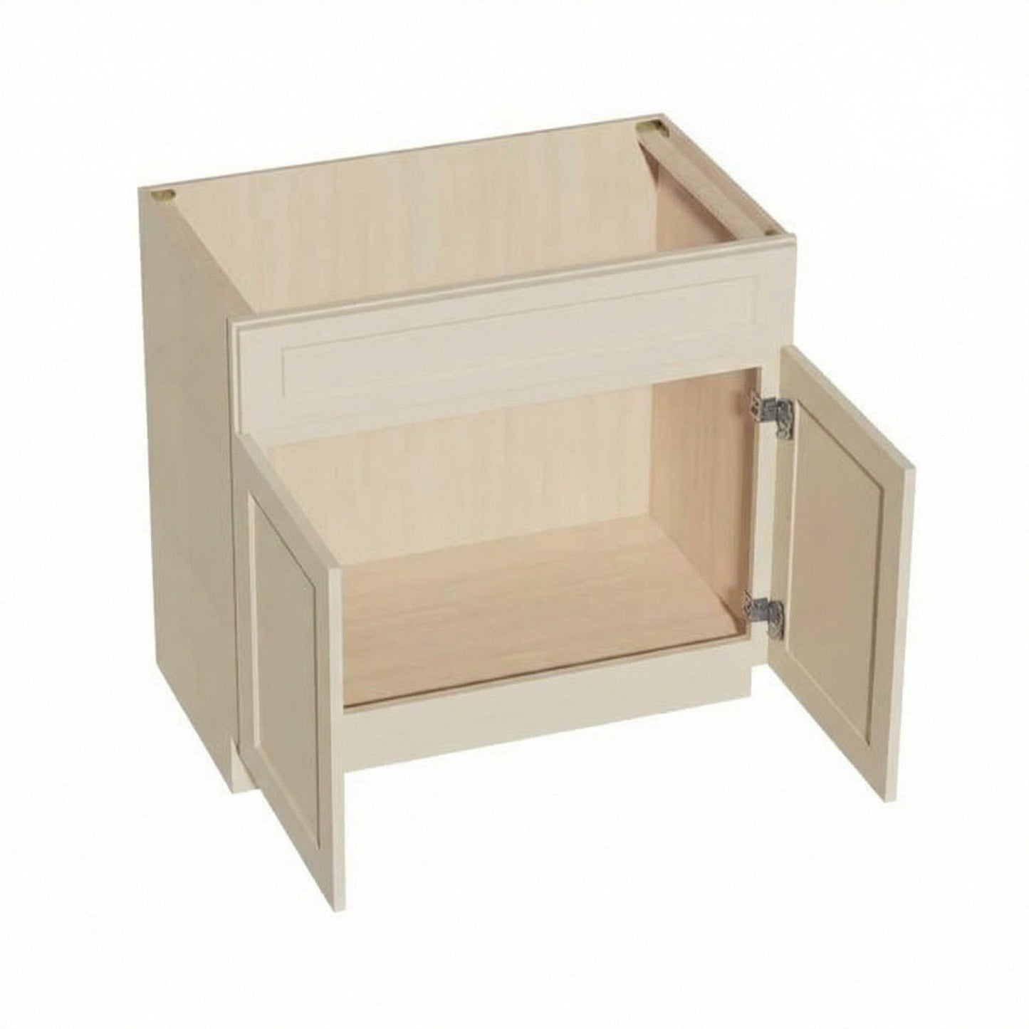 Quik Cabinets VSB3621 Tallis Swan White - Interior