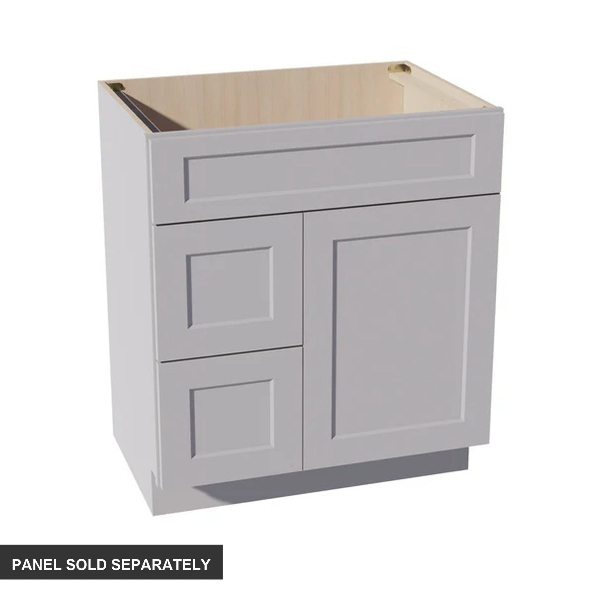 Shaker Vanity Drawer Cabinet 30" (VSD3021L) · Ardelle