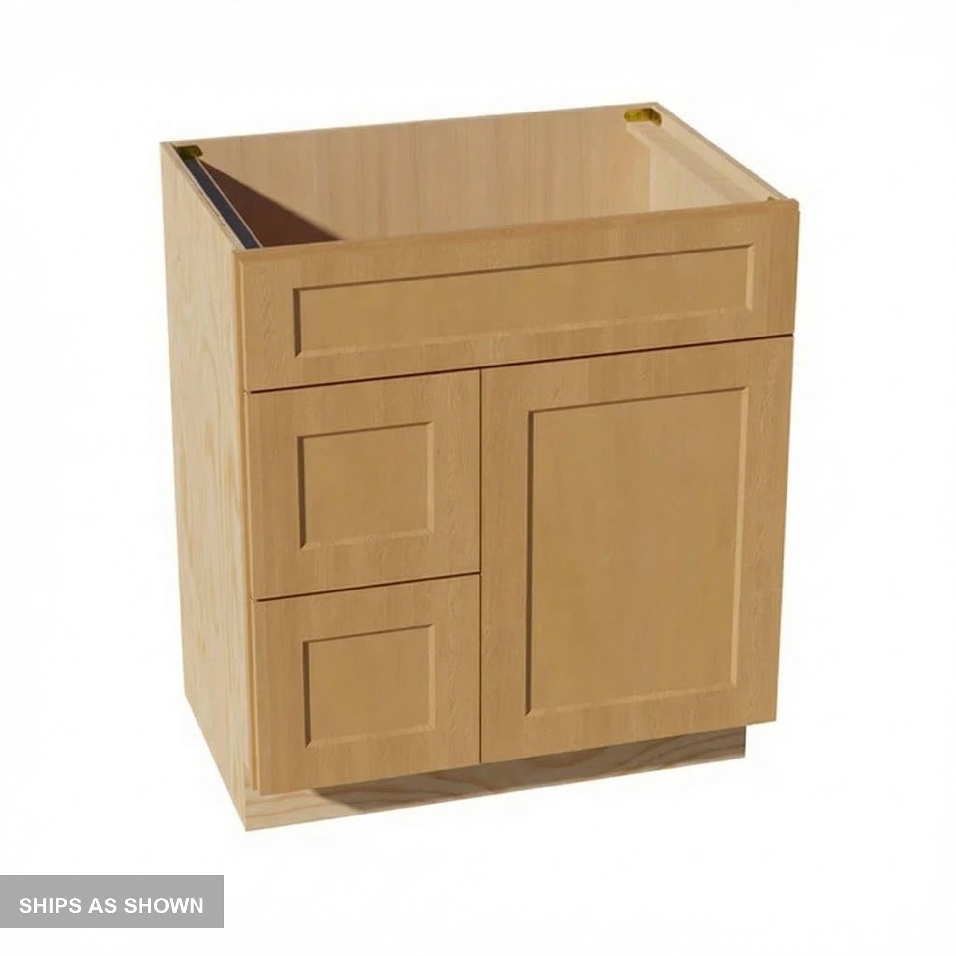 Shaker Vanity Drawer Cabinet 30" (VSD3021L) · Ardelle