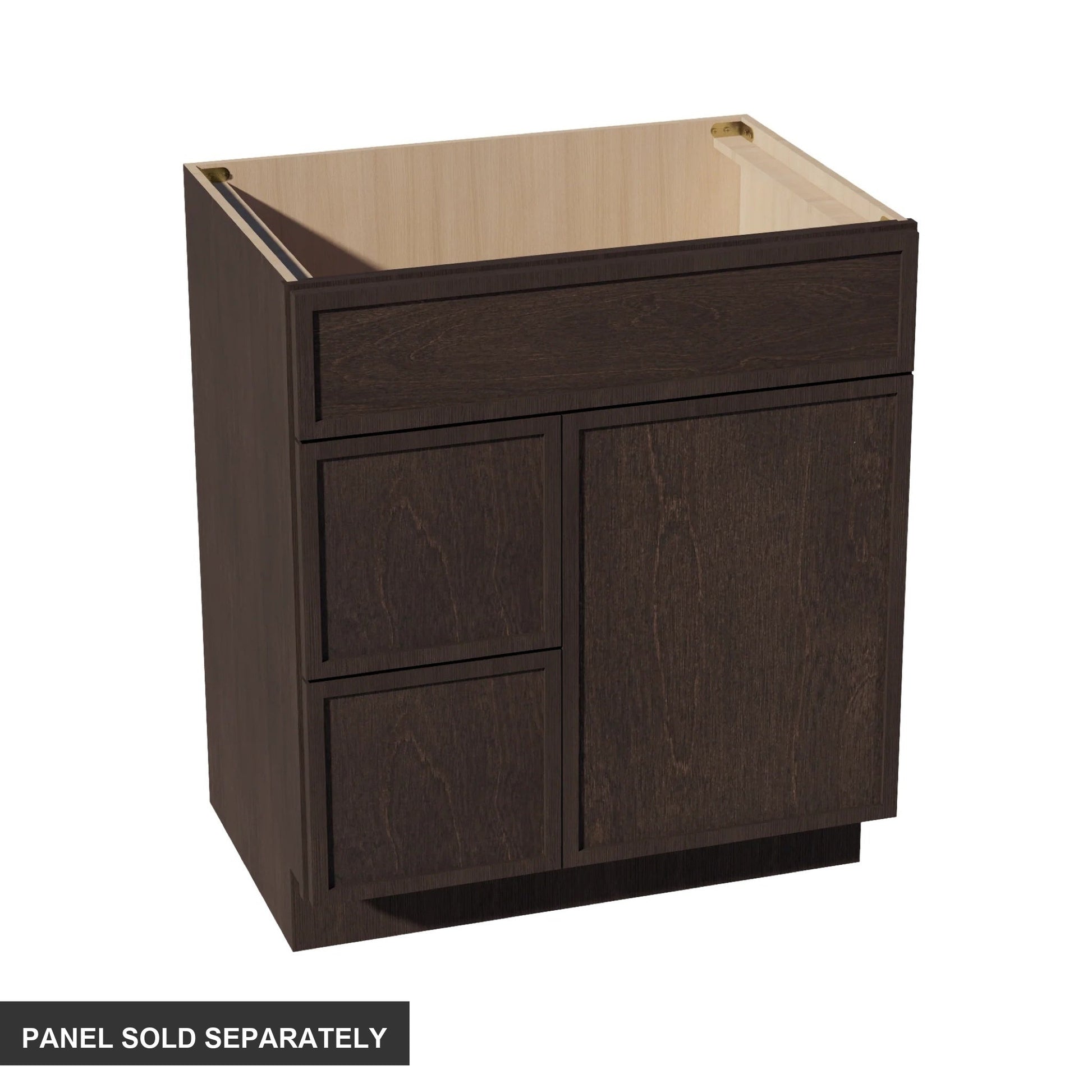 Slim Shaker Vanity Drawer Cabinet 30" (VSD3021L) · Slim