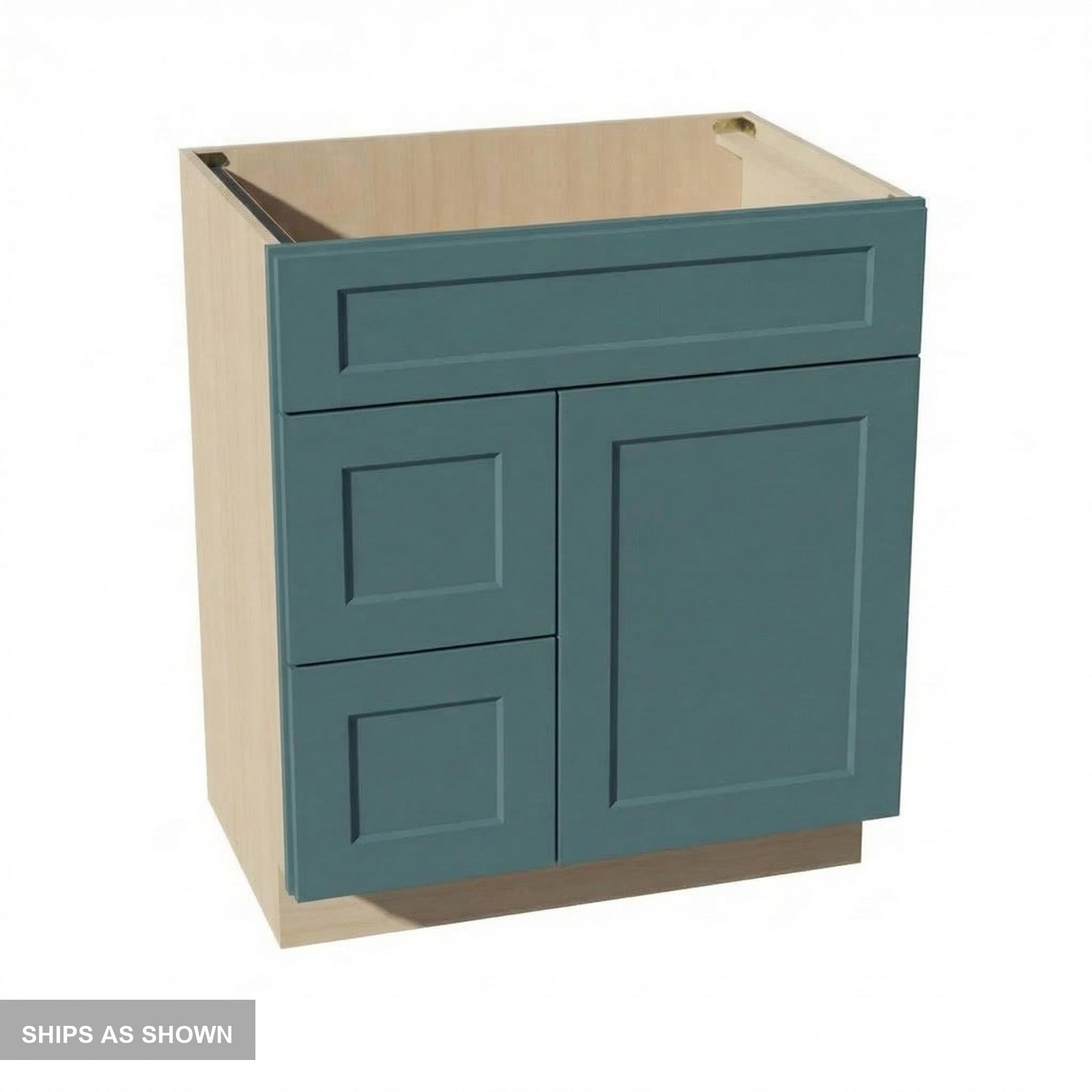 Shaker Vanity Drawer Cabinet 30" (VSD3021L) · Tallis