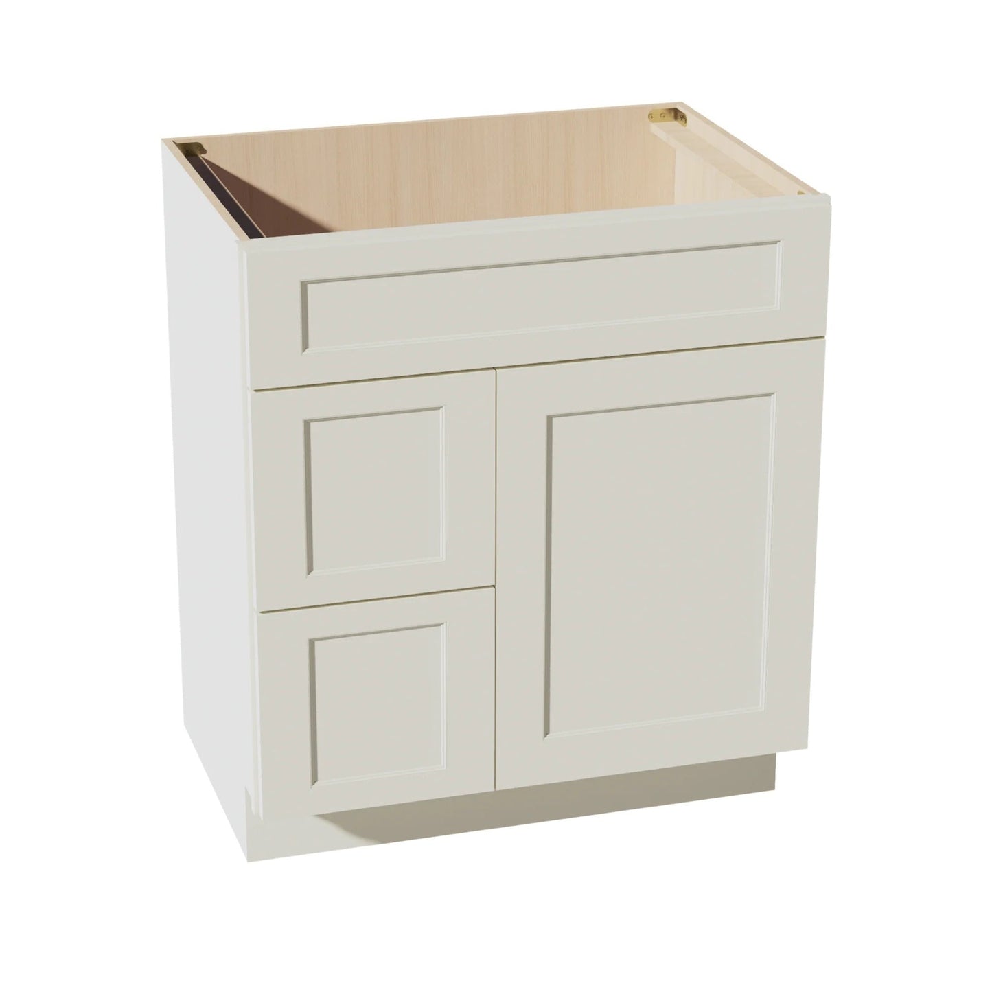 Quik Cabinets VSD3021L Tallis Swan White - Hero