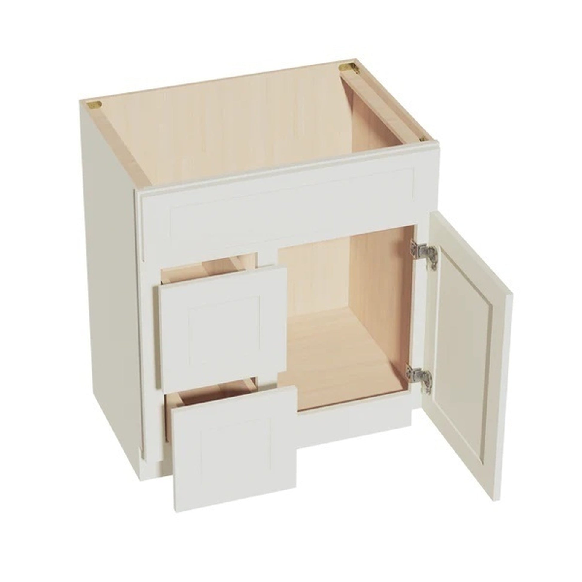 Shaker Vanity Drawer Cabinet 30" (VSD3021L) · Tallis