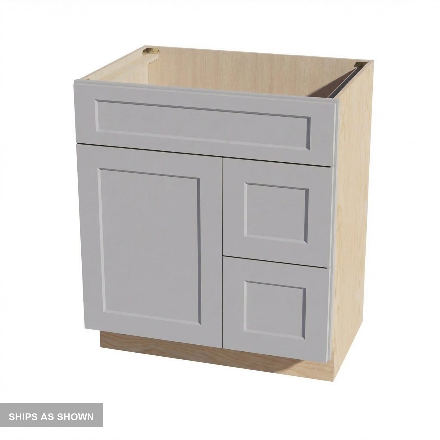 Quik Cabinets VSD3021R Ardelle Ash - Flatpack
