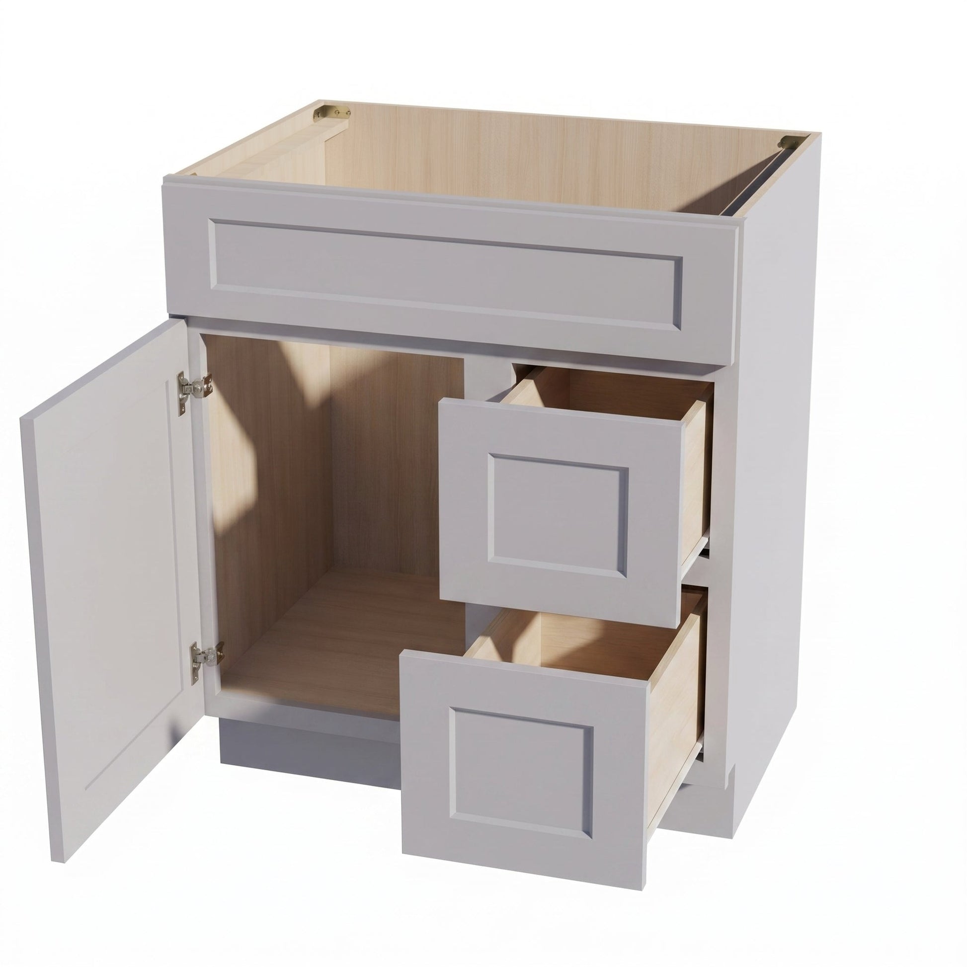 Shaker Vanity Drawer Cabinet 30" (VSD3021R) · Ardelle