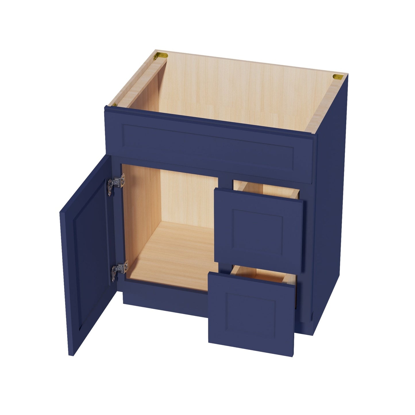 Quik Cabinets VSD3021R Ardelle Blue - Interior