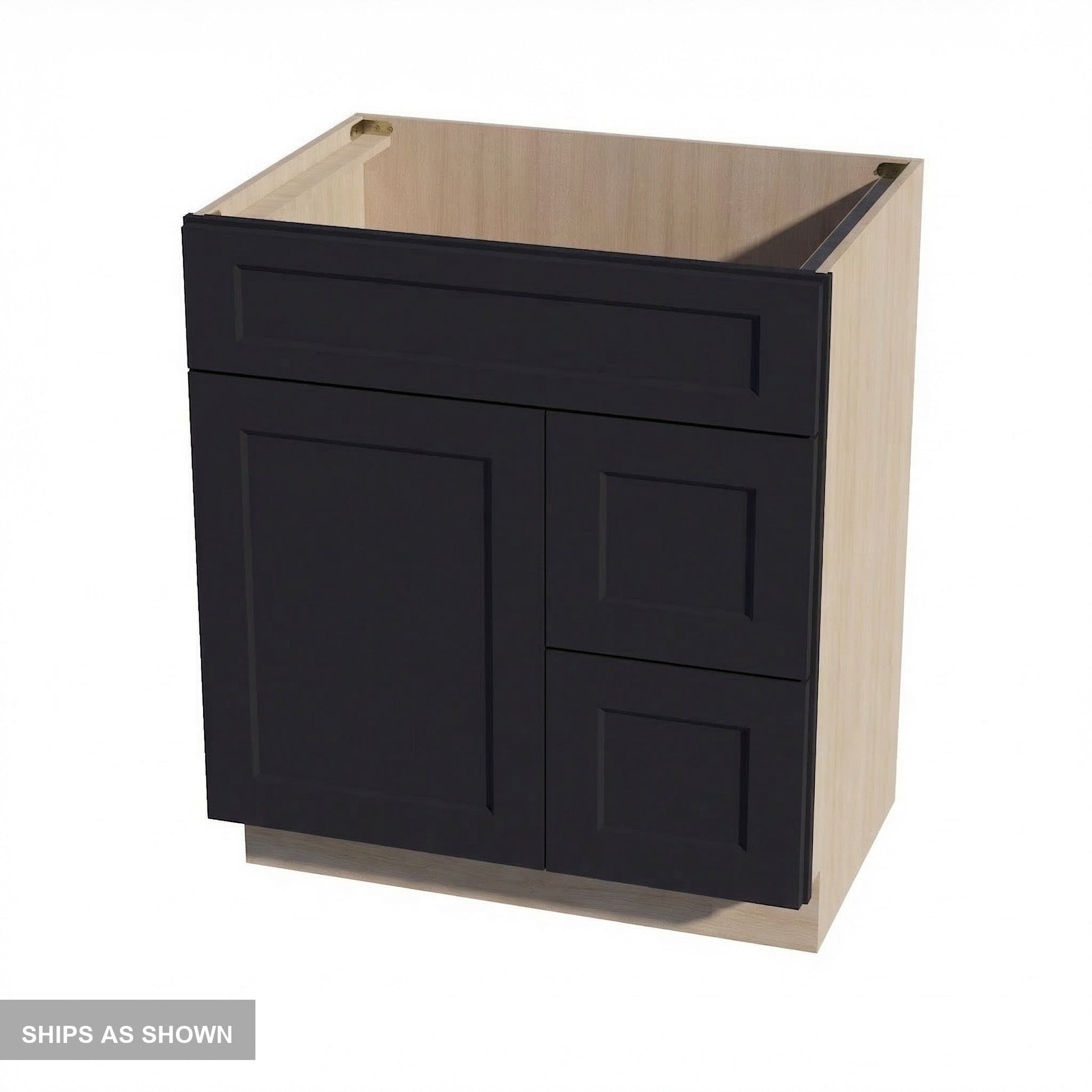 Shaker Vanity Drawer Cabinet 30" (VSD3021R) · Ardelle