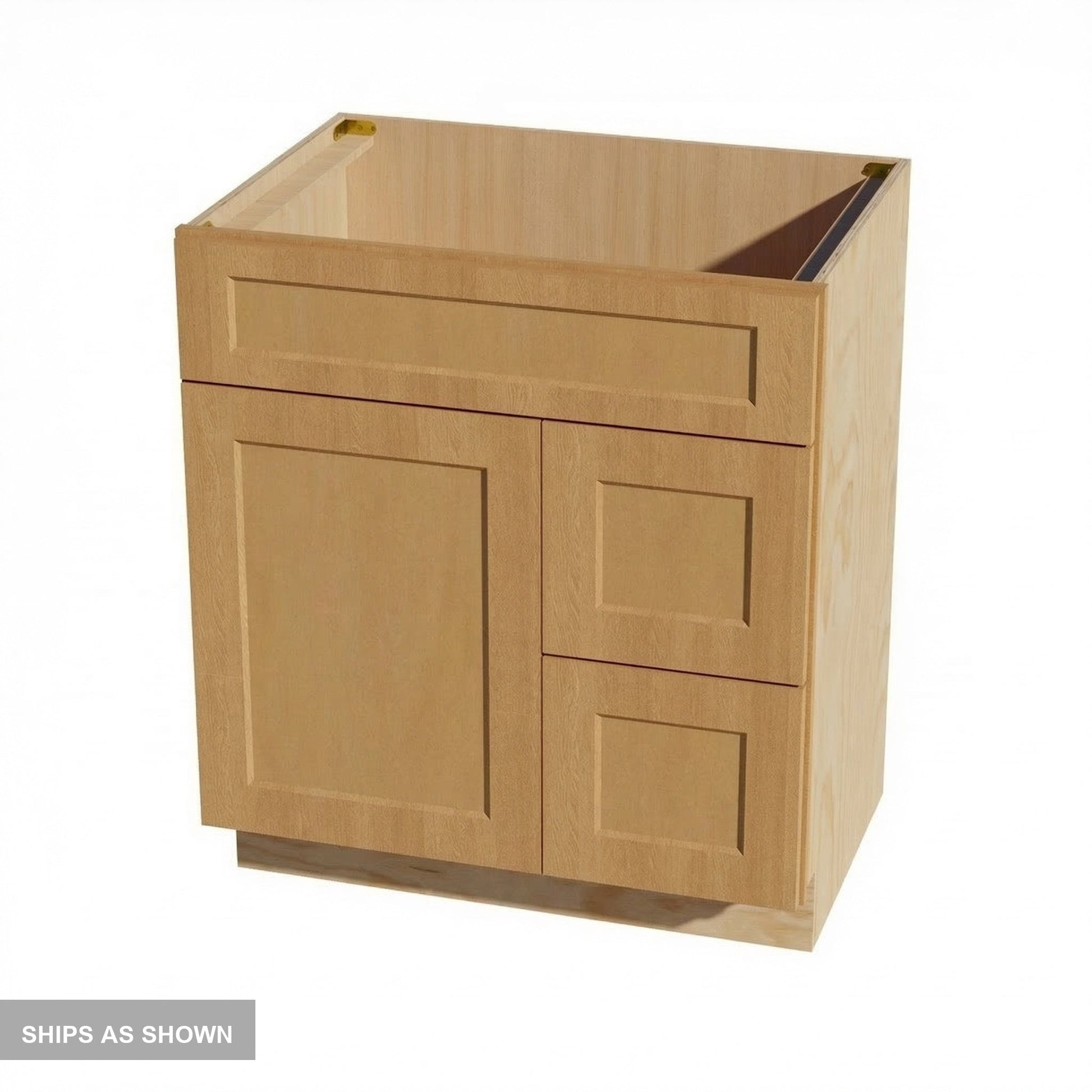 Shaker Vanity Drawer Cabinet 30" (VSD3021R) · Ardelle