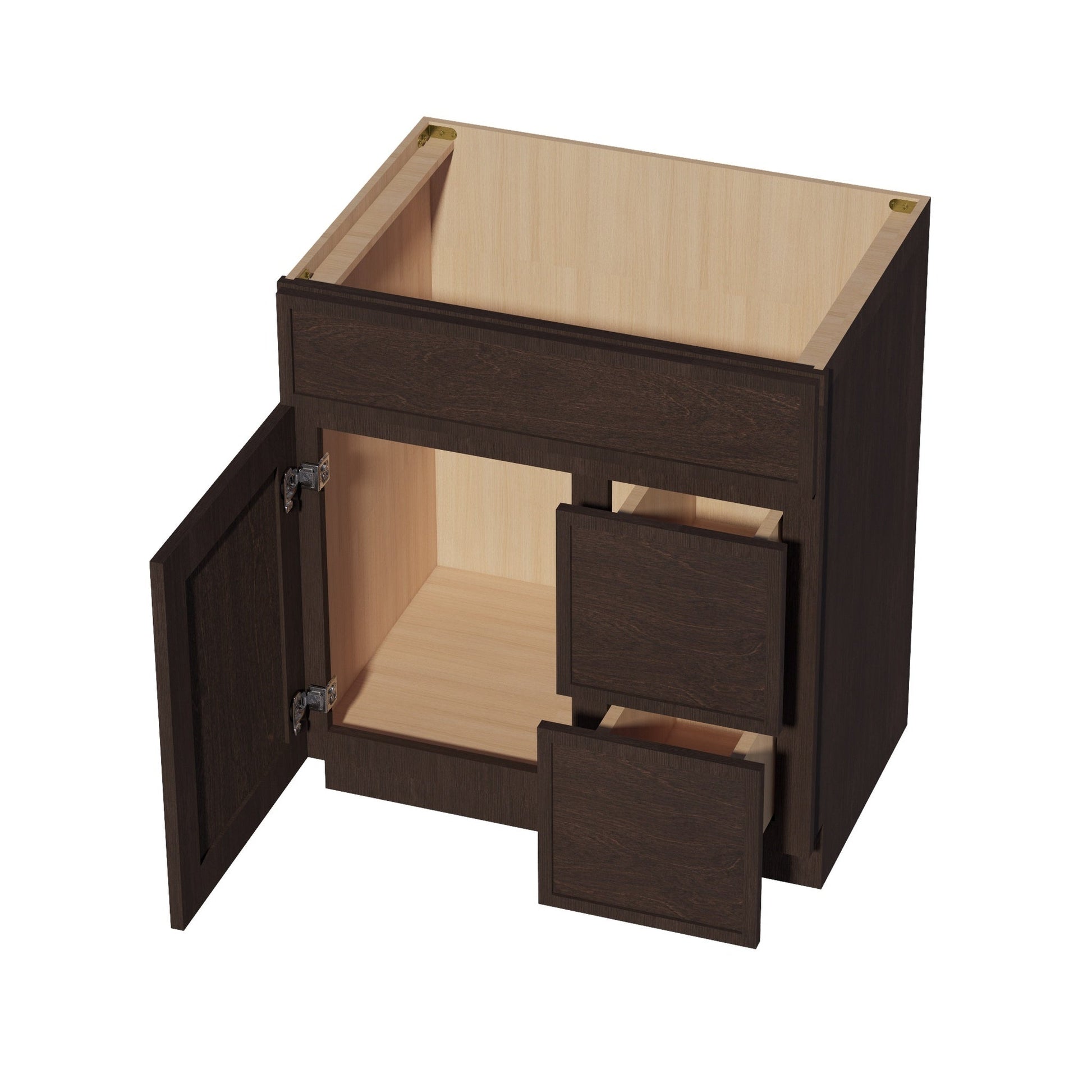 Slim Shaker Vanity Drawer Cabinet 30" (VSD3021R) · Slim