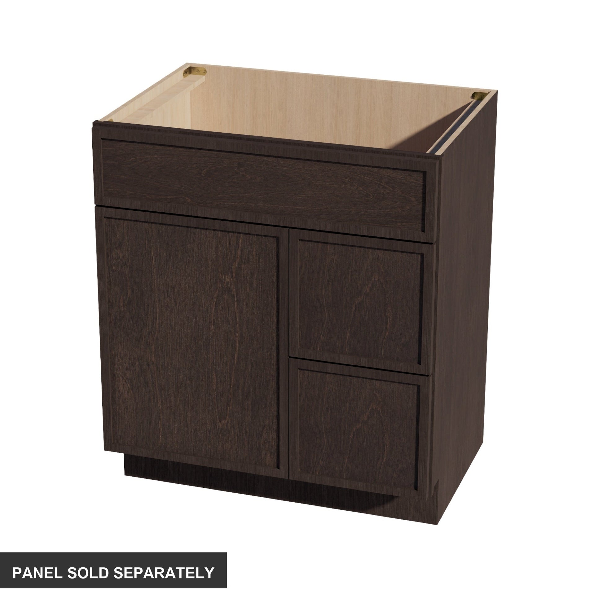 Slim Shaker Vanity Drawer Cabinet 30" (VSD3021R) · Slim
