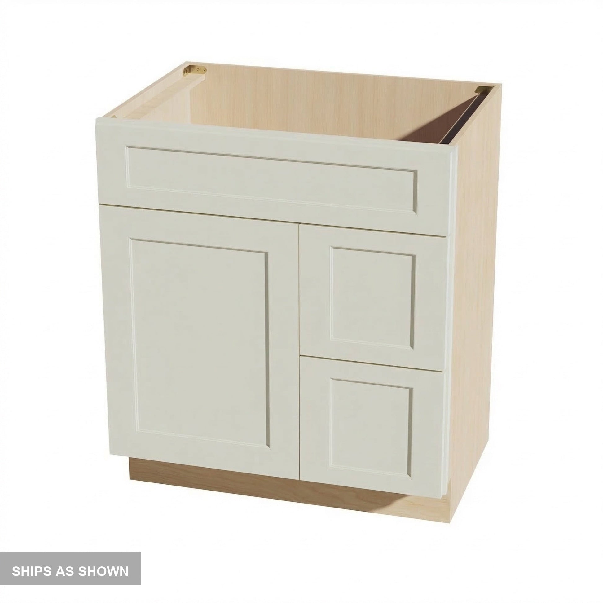Shaker Vanity Drawer Cabinet 30" (VSD3021R) · Tallis