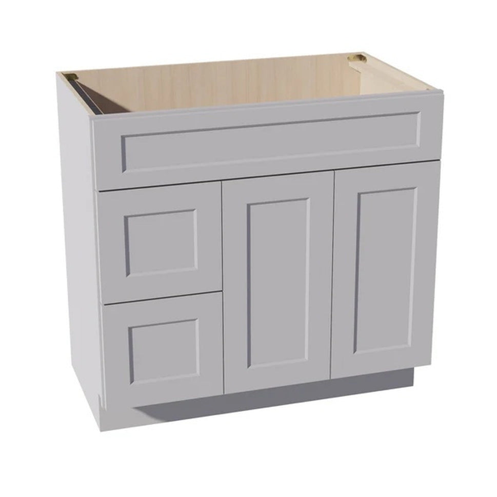Shaker Vanity Drawer Cabinet 36" (VSD3621L) · Ardelle
