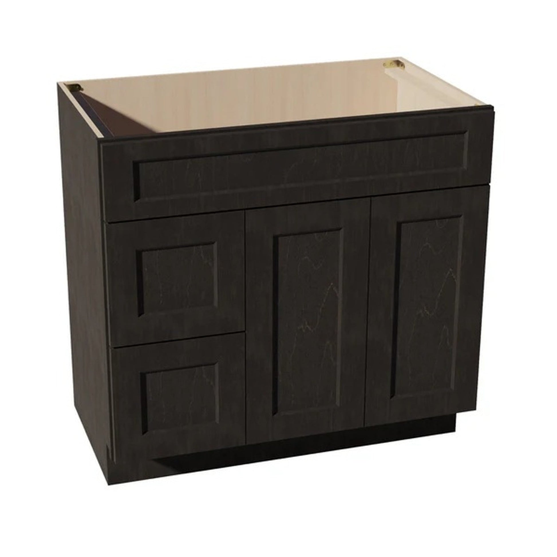 Shaker Vanity Drawer Cabinet 36" (VSD3621L) · Ardelle