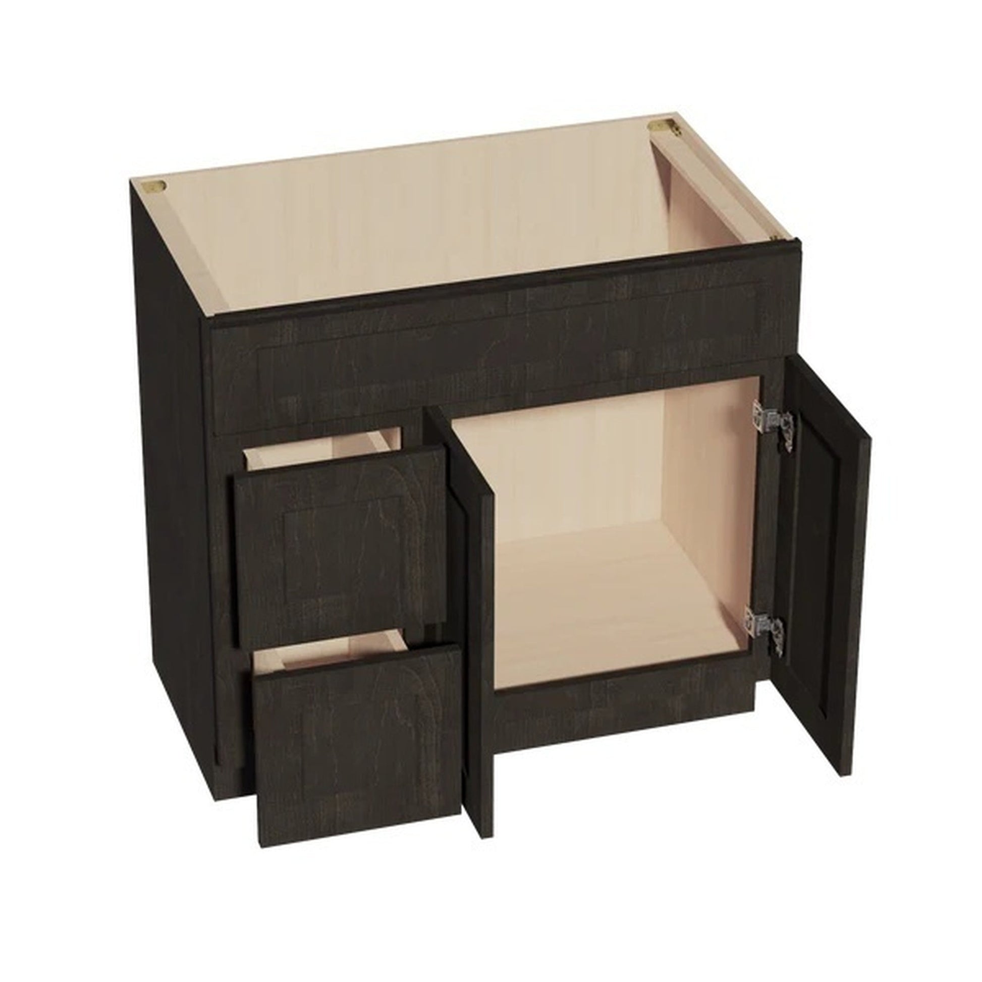 Shaker Vanity Drawer Cabinet 36" (VSD3621L) · Ardelle