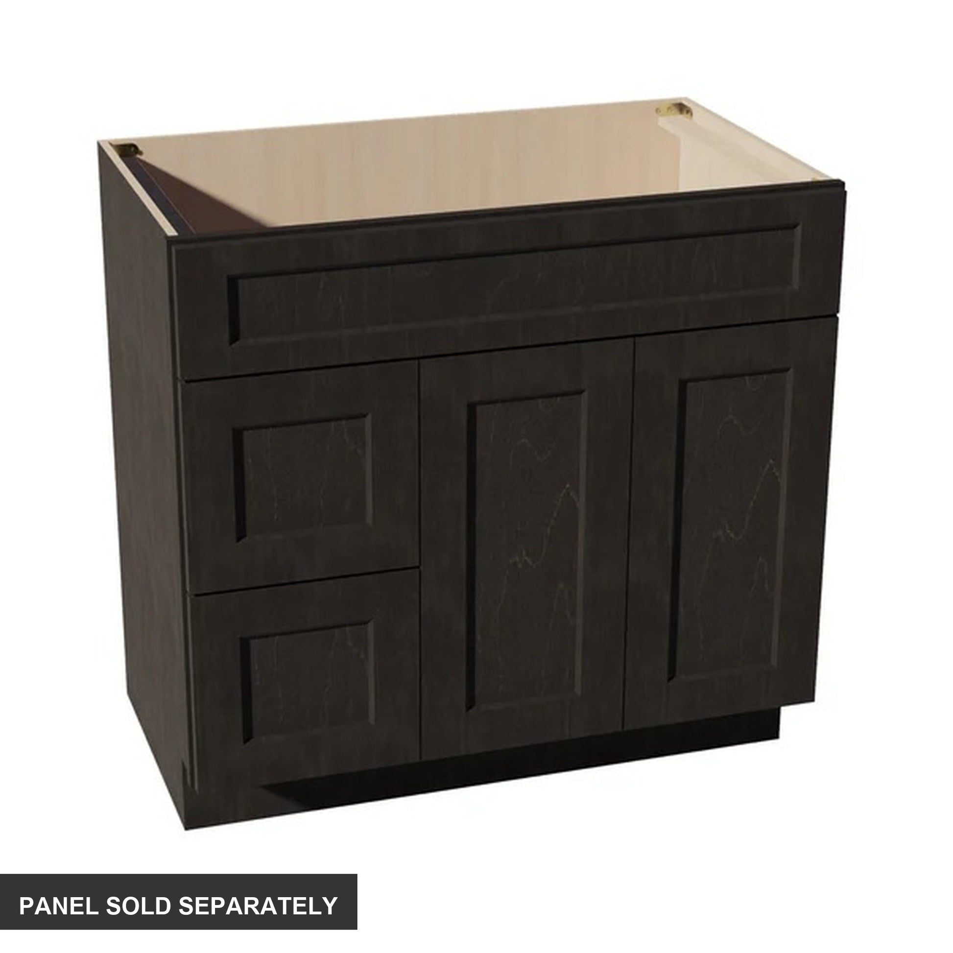 Shaker Vanity Drawer Cabinet 36" (VSD3621L) · Ardelle