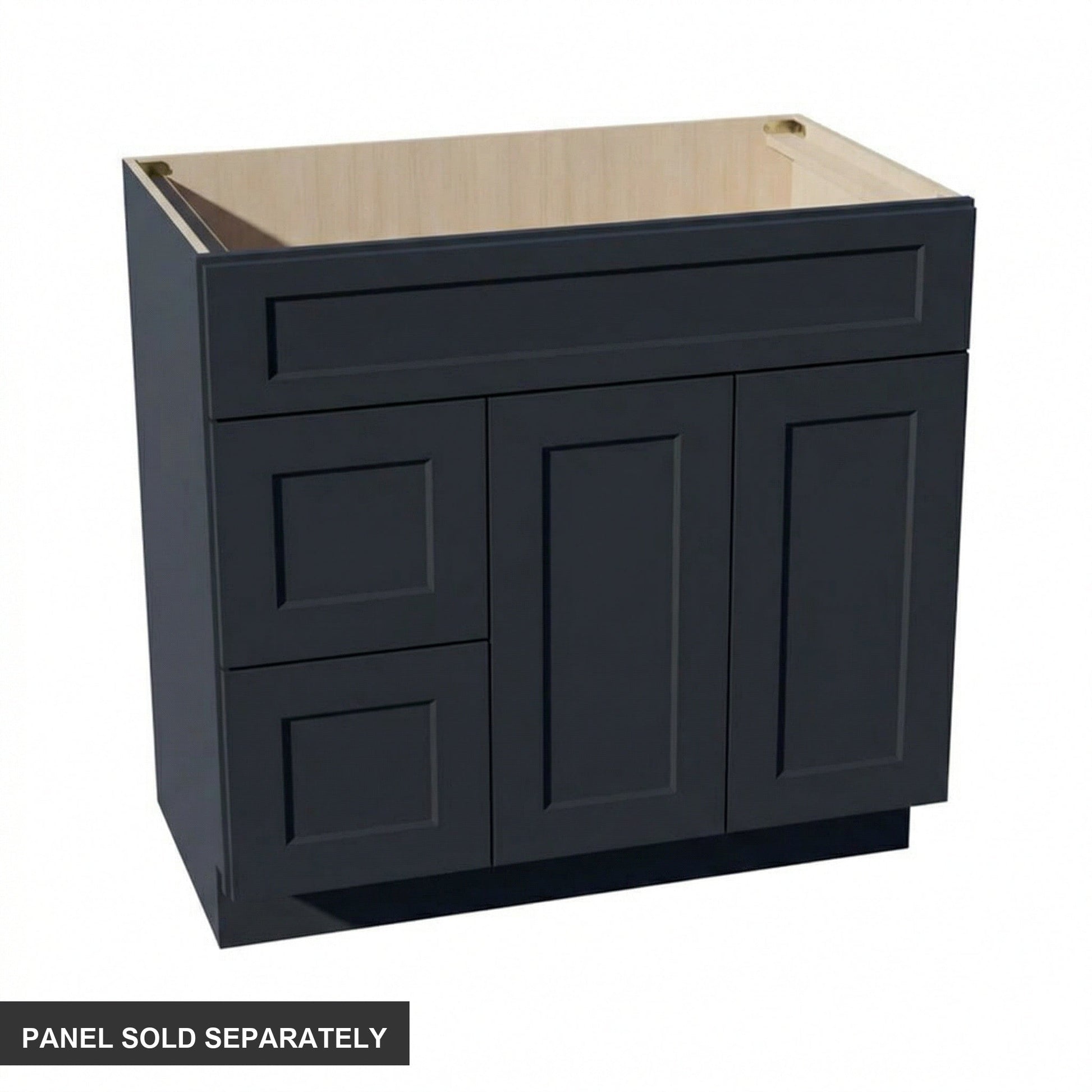Shaker Vanity Drawer Cabinet 36" (VSD3621L) · Ardelle