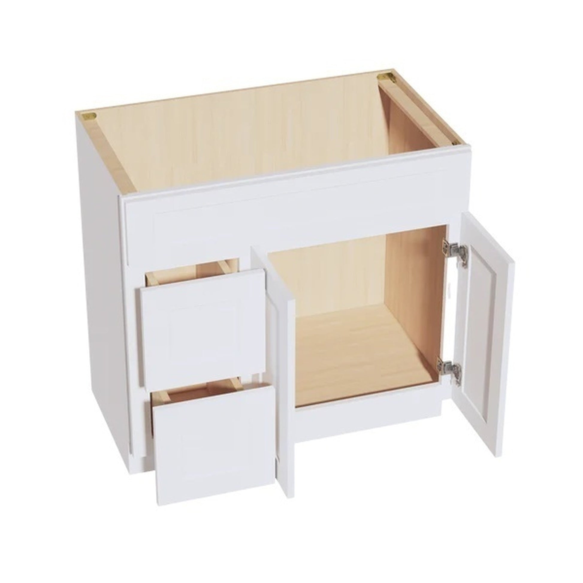 Shaker Vanity Drawer Cabinet 36" (VSD3621L) · Ardelle