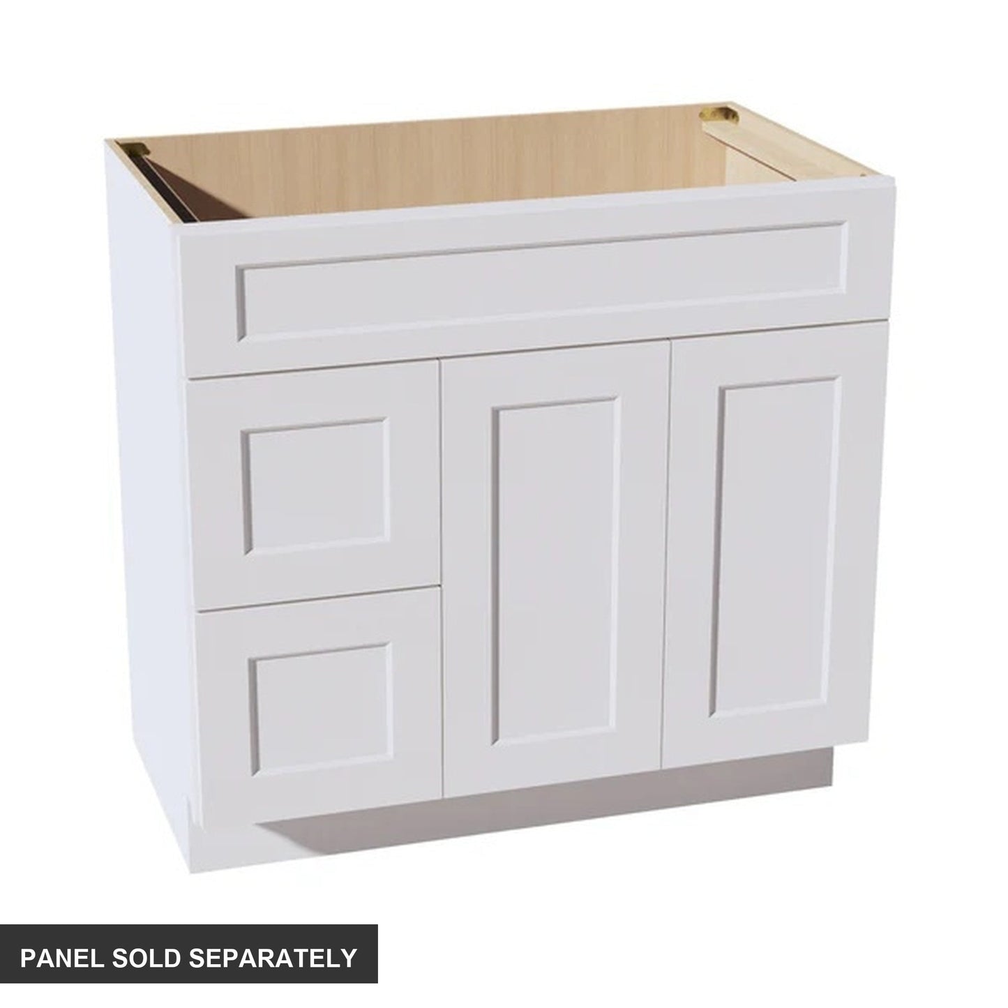 Quik Cabinets VSD3621L Ardelle White - Product