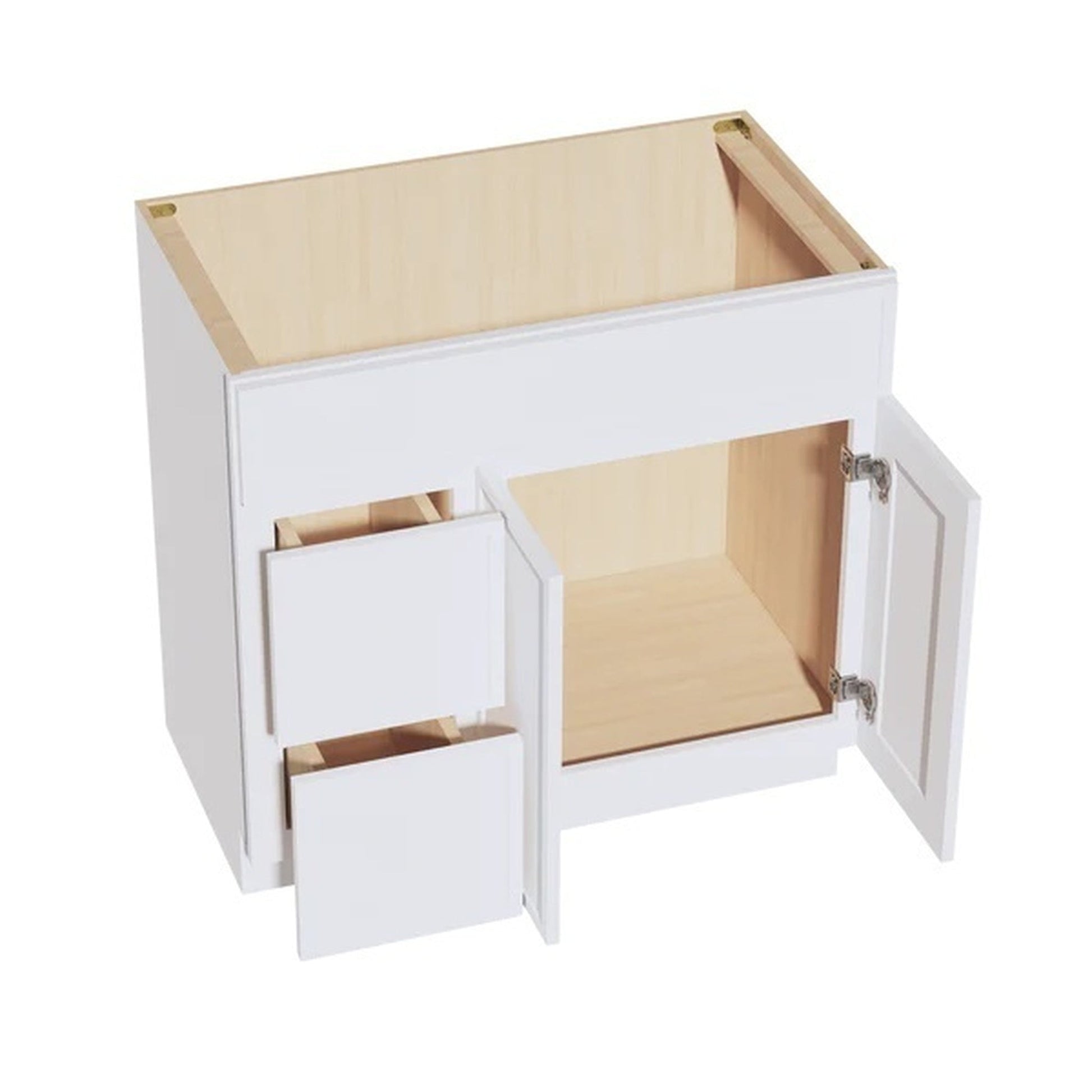Slim Shaker Vanity Drawer Cabinet 36" (VSD3621L) · Slim