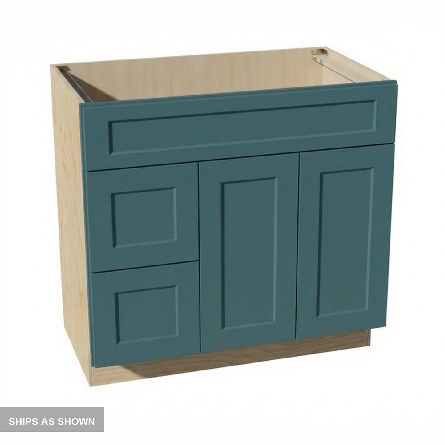 Quik Cabinets VSD3621L Tallis Fairy Green - Flatpack