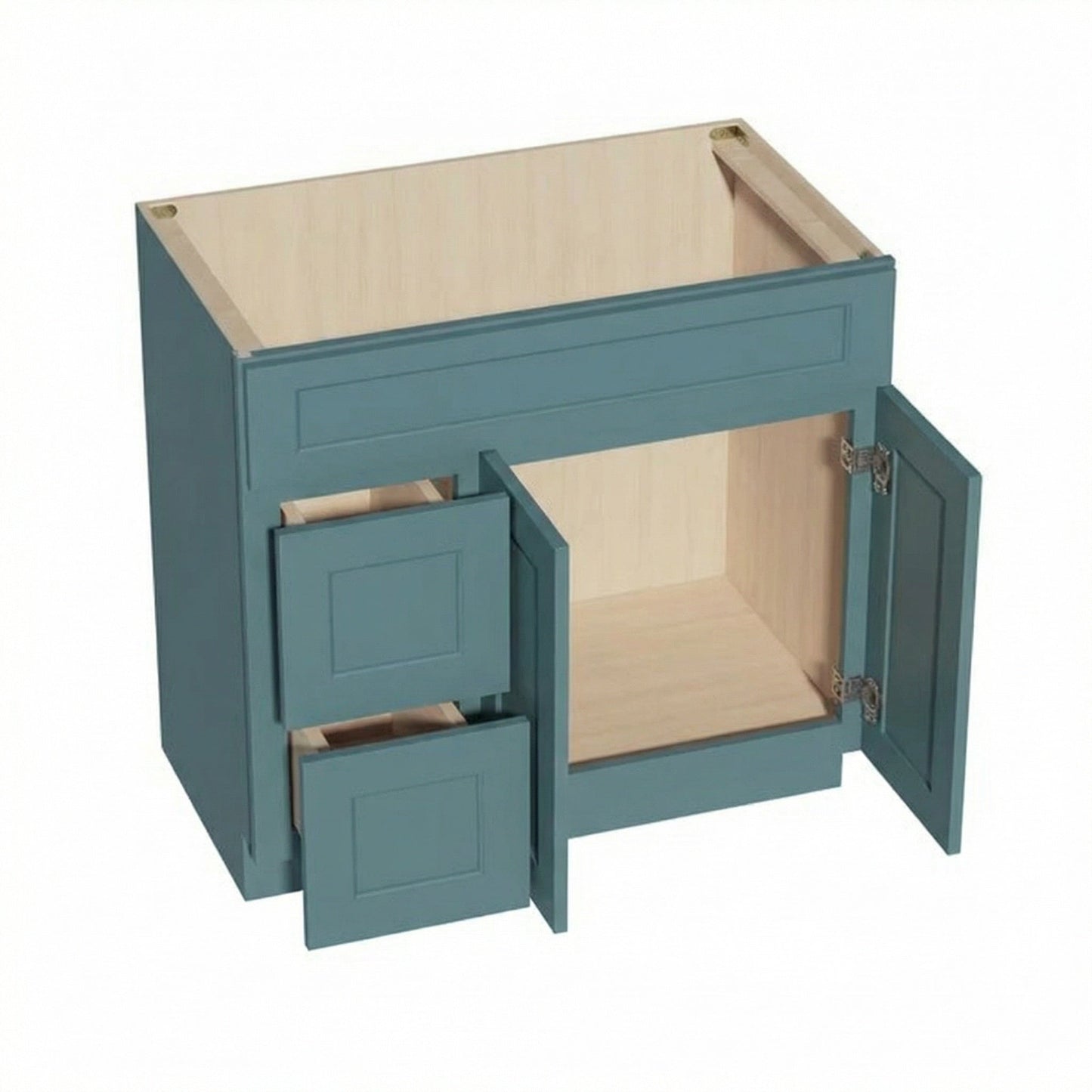 Quik Cabinets VSD3621L Tallis Fairy Green - Interior