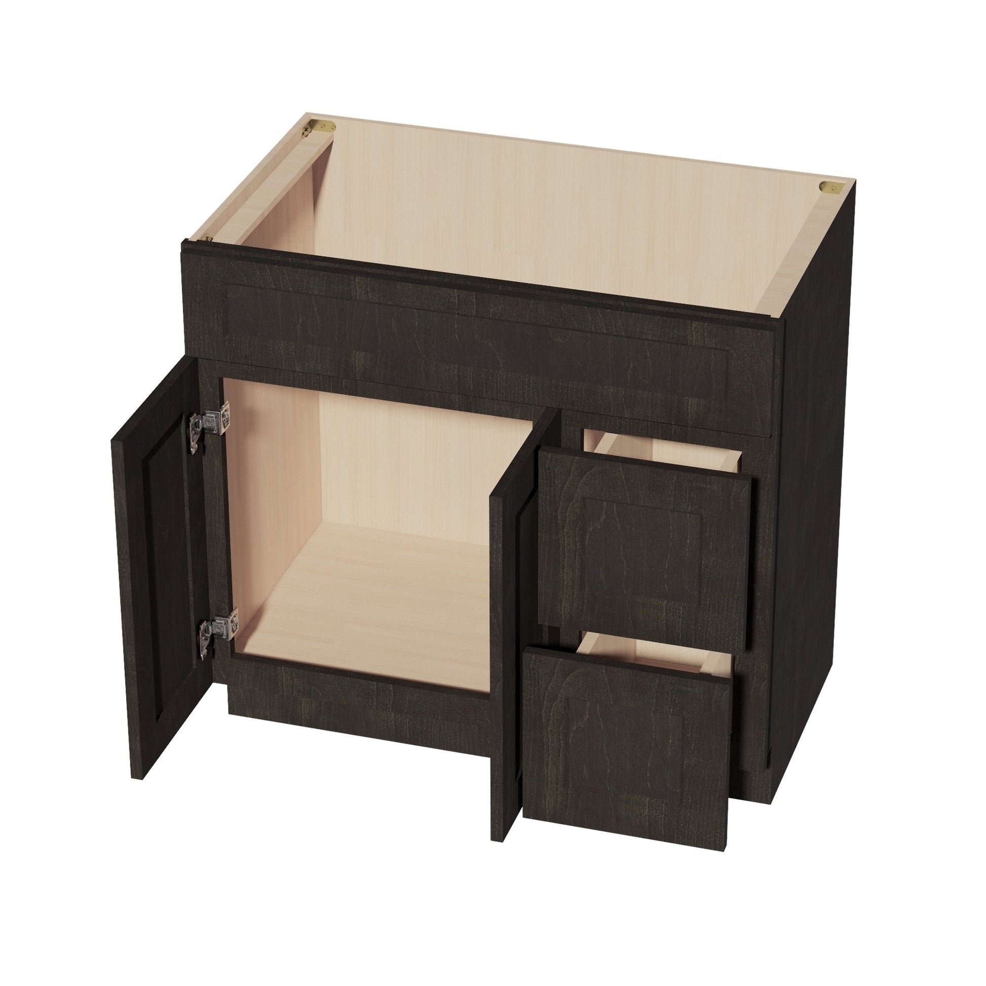 Shaker Vanity Drawer Cabinet 36" (VSD3621R) · Ardelle