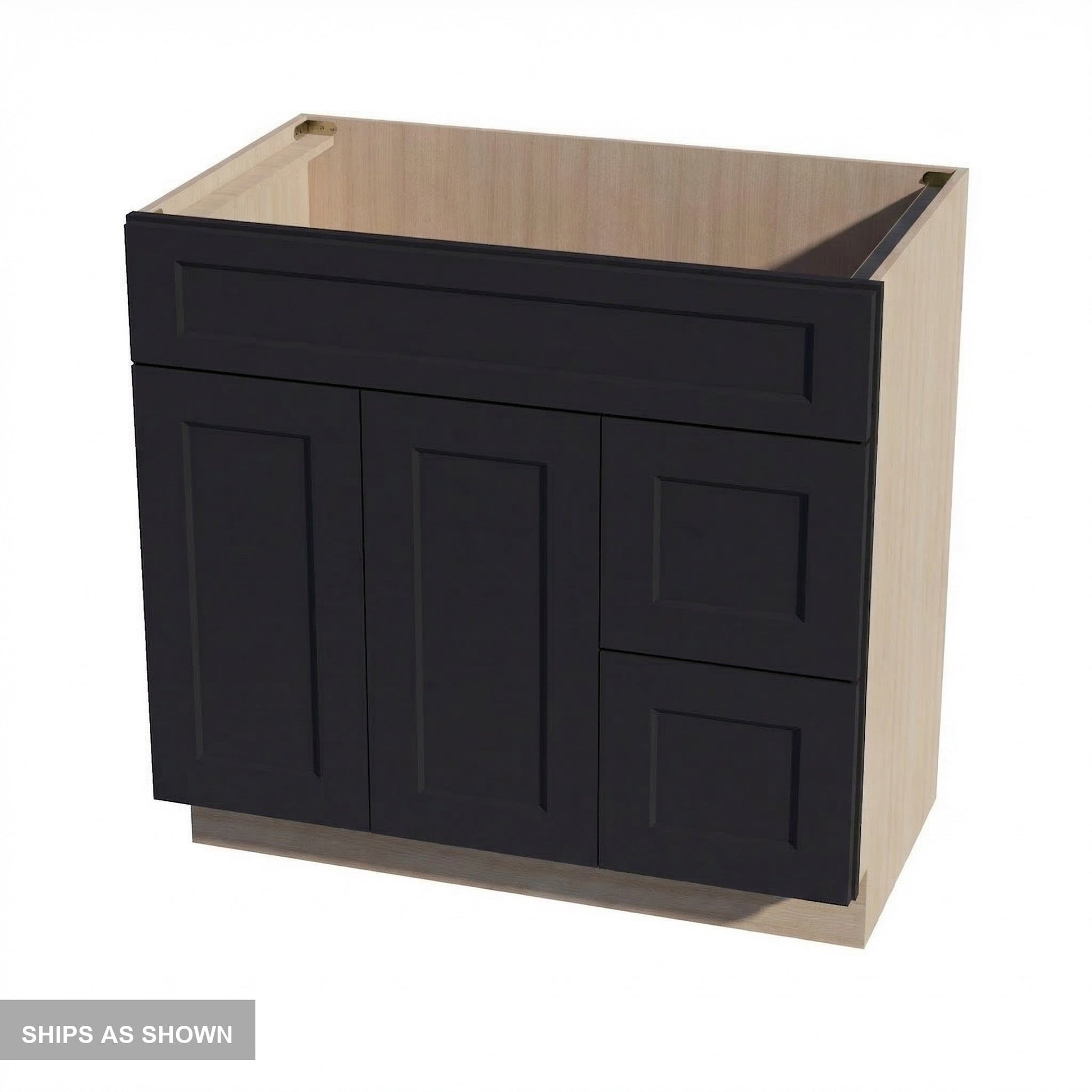 Shaker Vanity Drawer Cabinet 36" (VSD3621R) · Ardelle