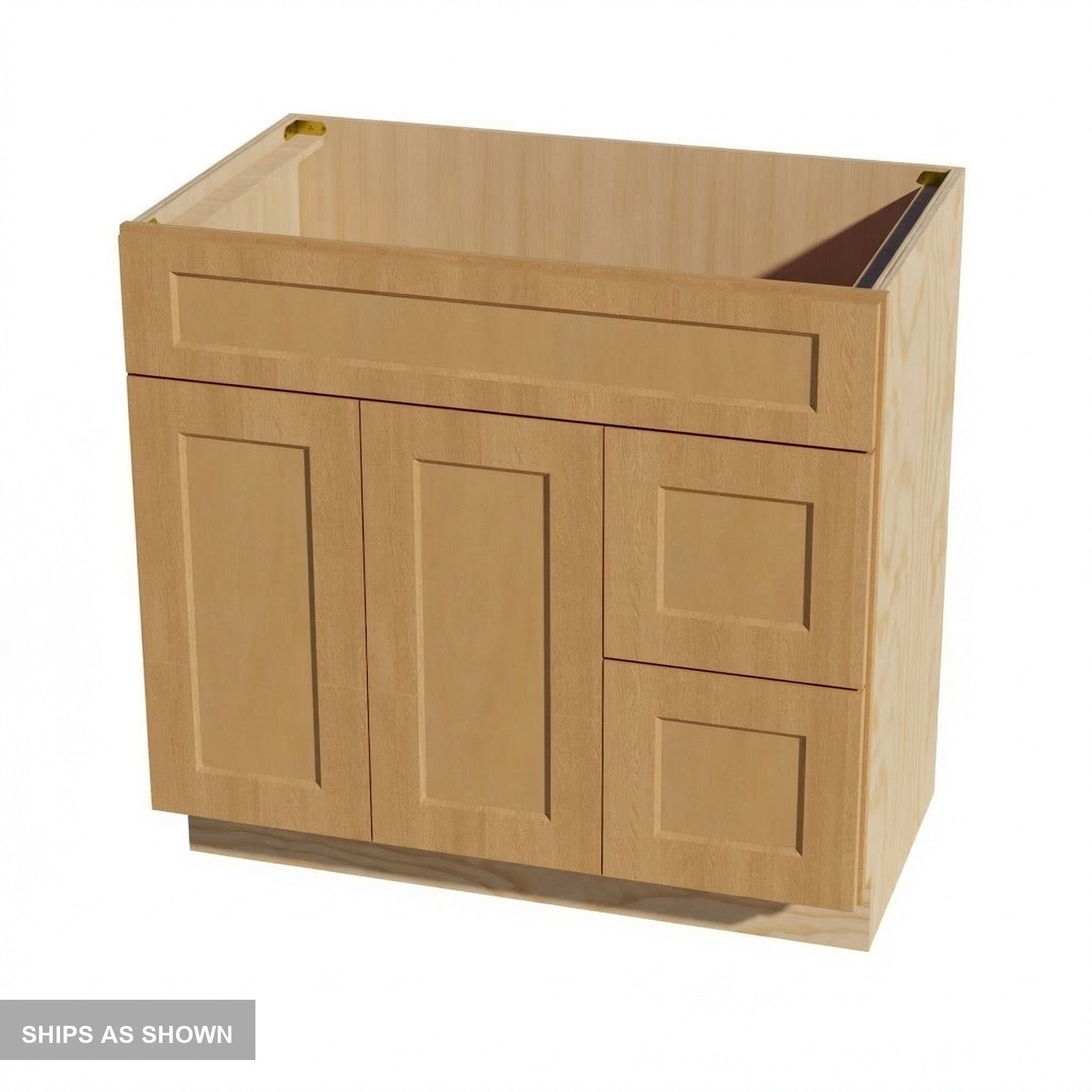 Shaker Vanity Drawer Cabinet 36" (VSD3621R) · Ardelle