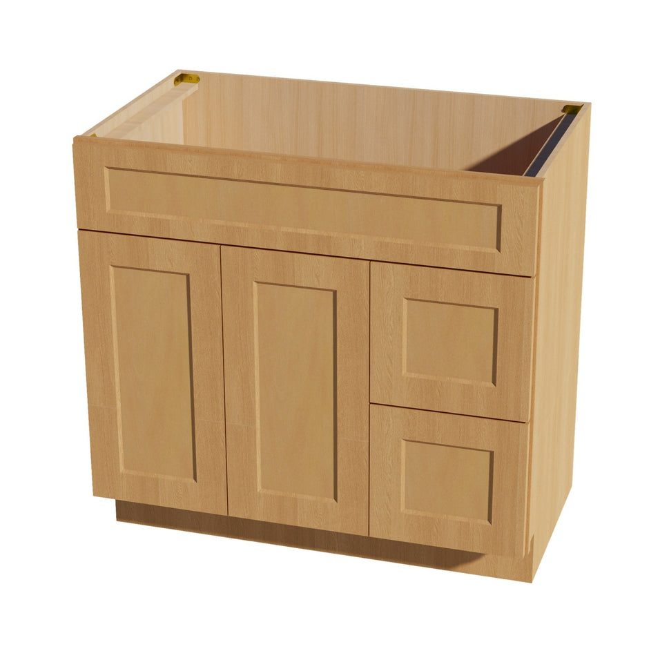 Shaker Vanity Drawer Cabinet 36" (VSD3621R) · Ardelle