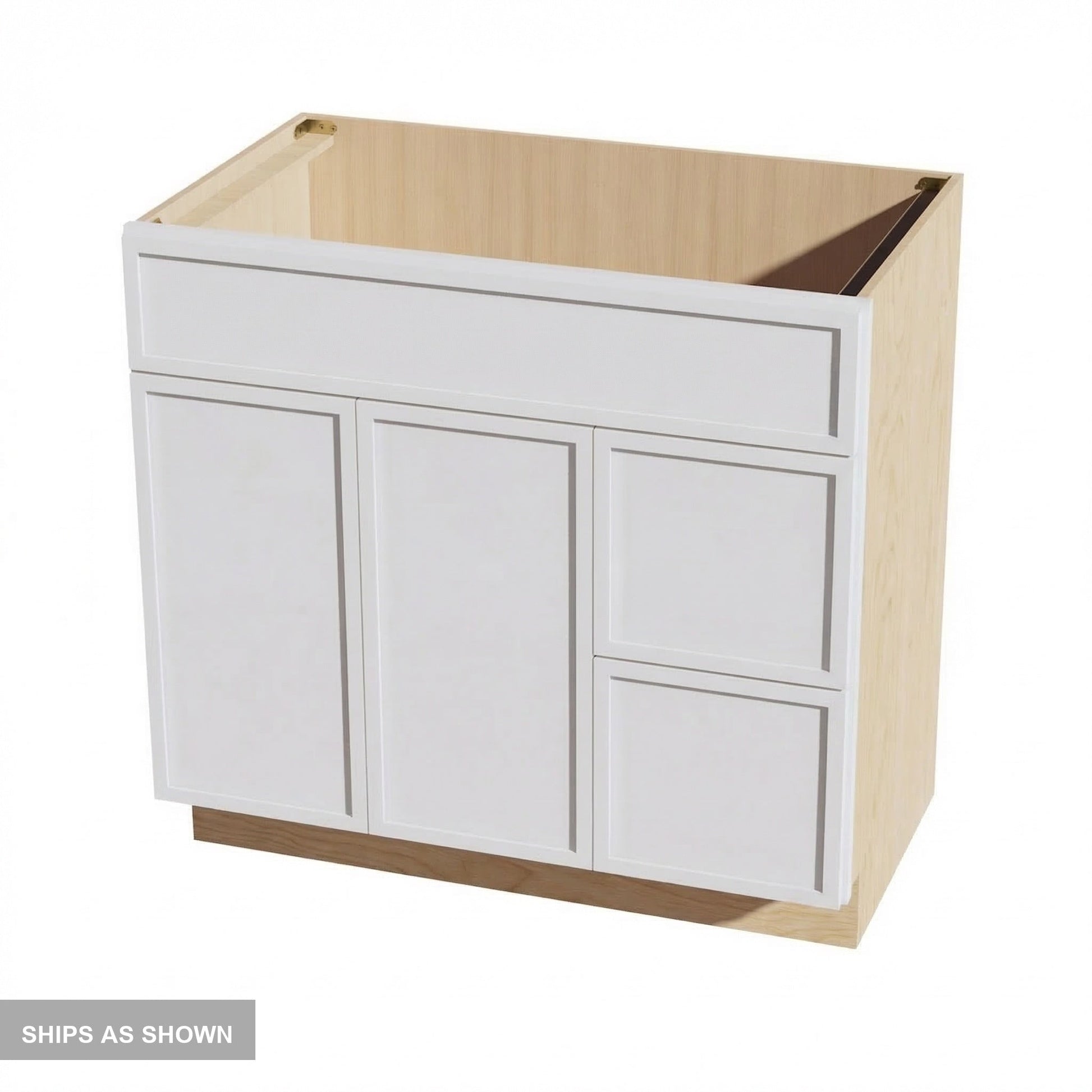 Slim Shaker Vanity Drawer Cabinet 36" (VSD3621R) · Slim