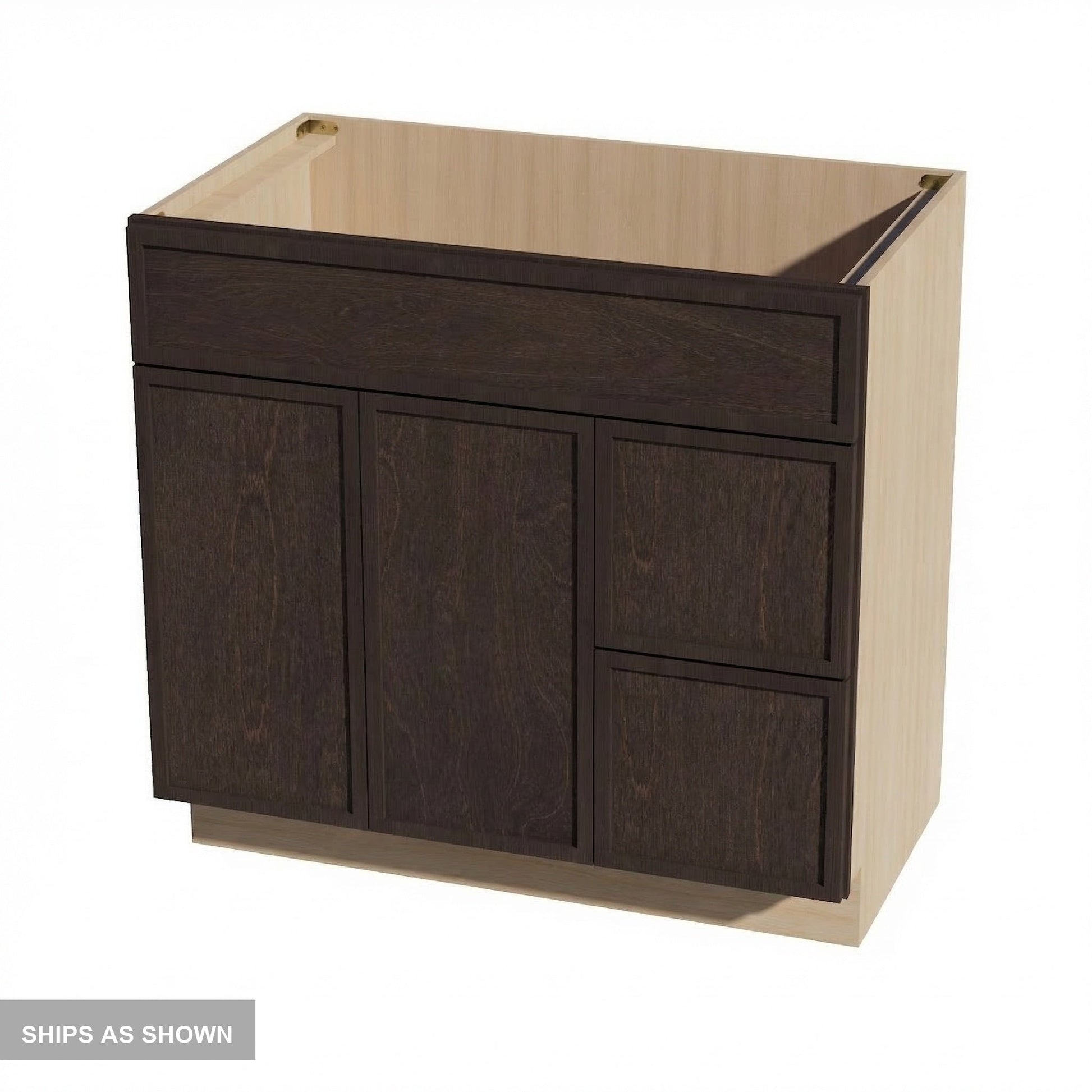 Slim Shaker Vanity Drawer Cabinet 36" (VSD3621R) · Slim