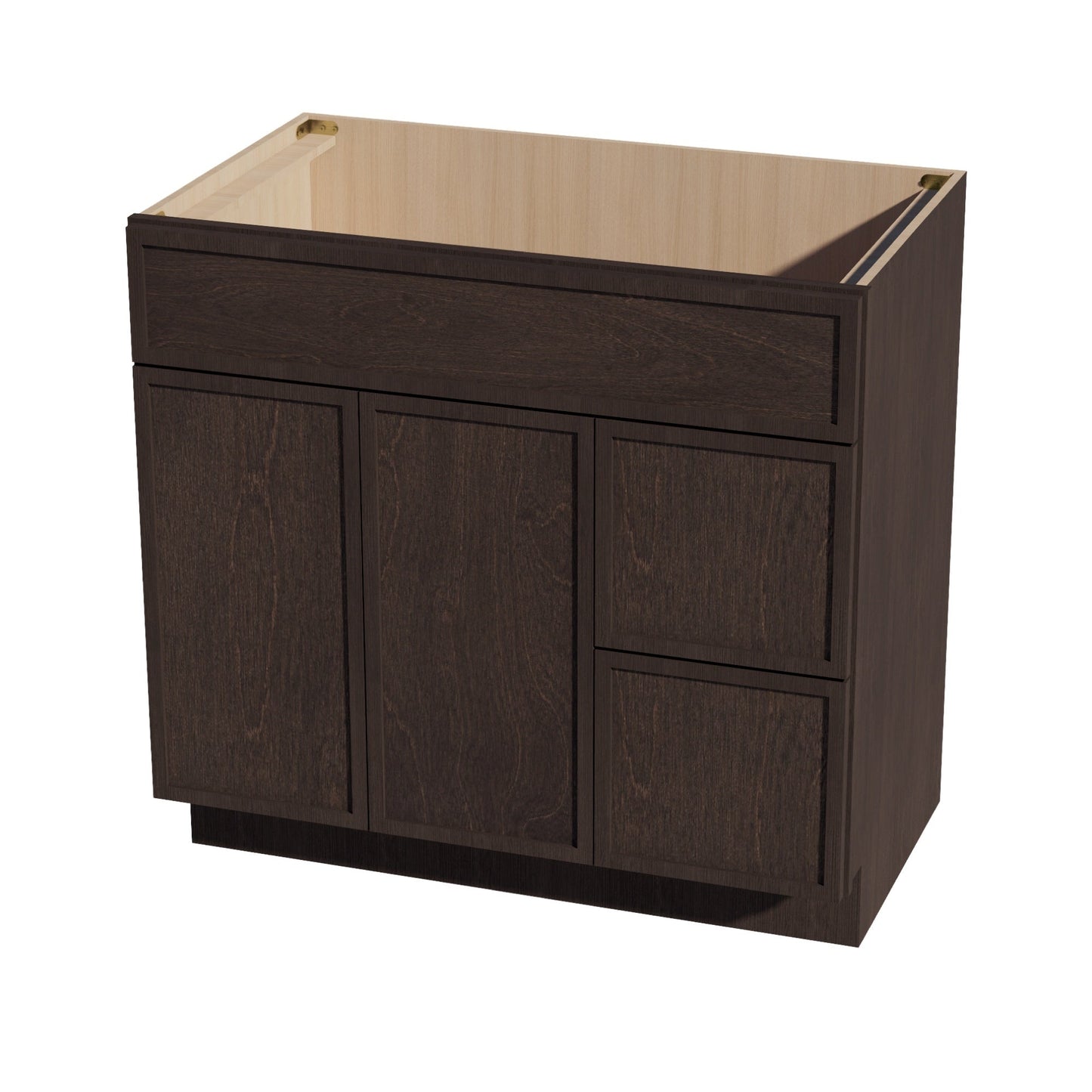Quik Cabinets VSD3621R Slim Mocha - Hero