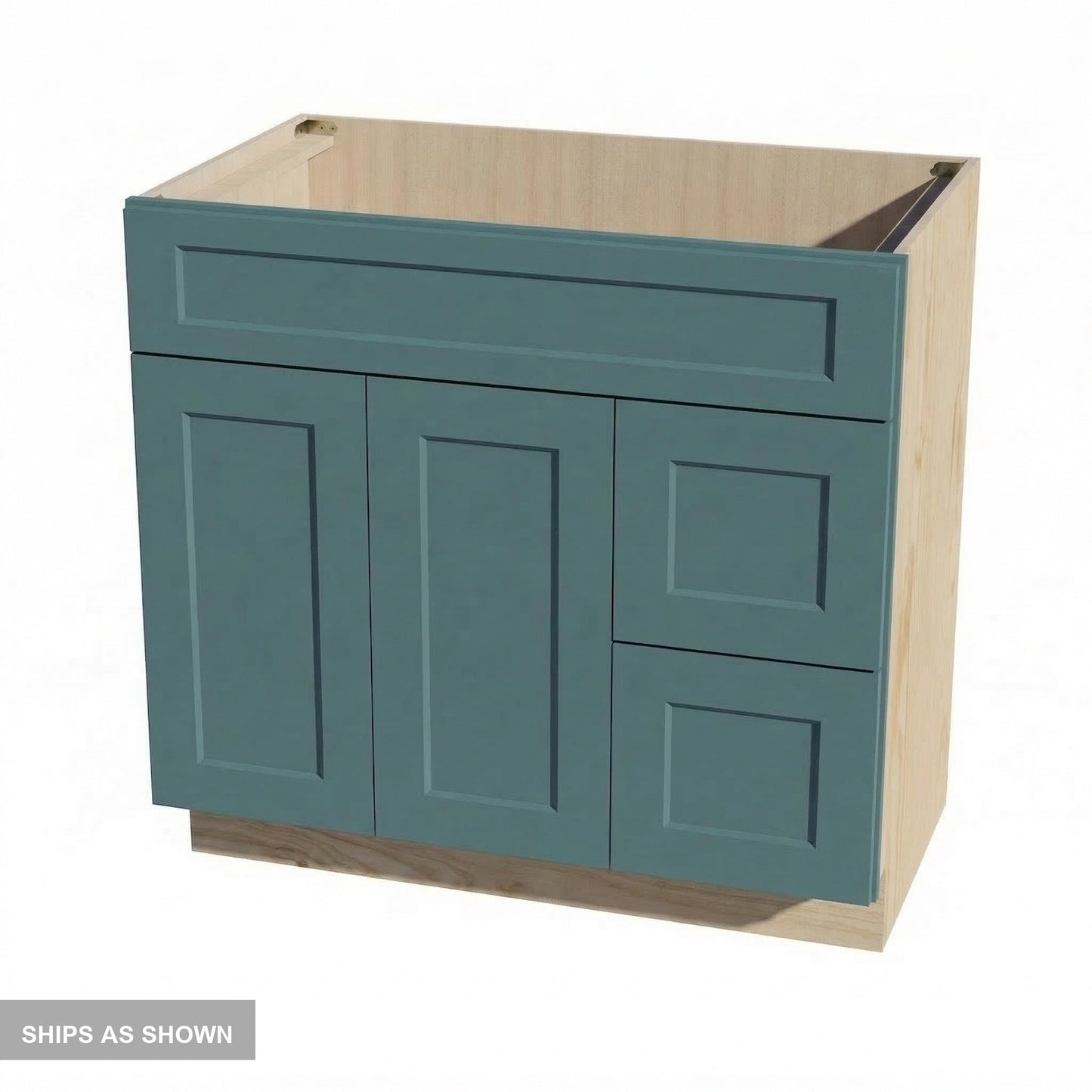 Quik Cabinets VSD3621R Tallis Fairy Green - Flatpack