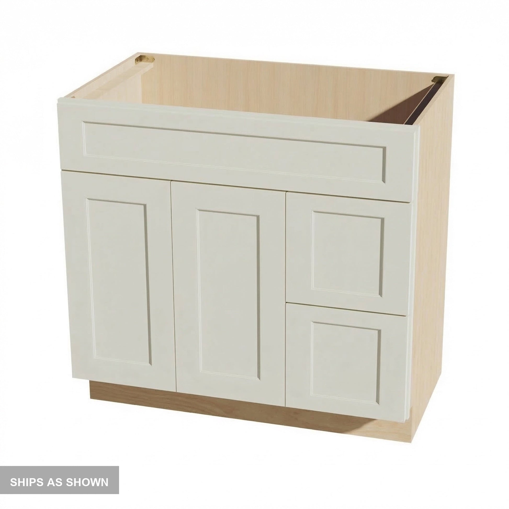 Shaker Vanity Drawer Cabinet 36" (VSD3621R) · Tallis