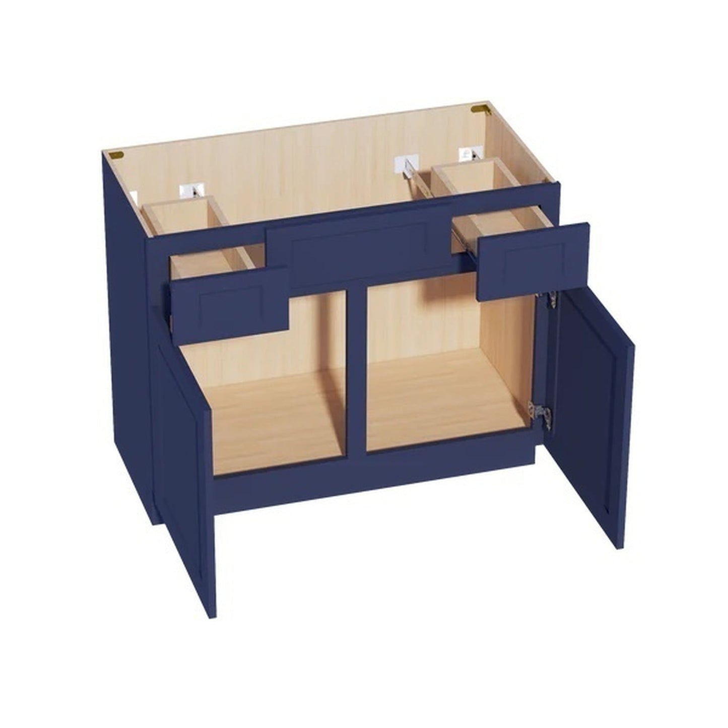 Quik Cabinets VSD4221 Ardelle Blue - Interior
