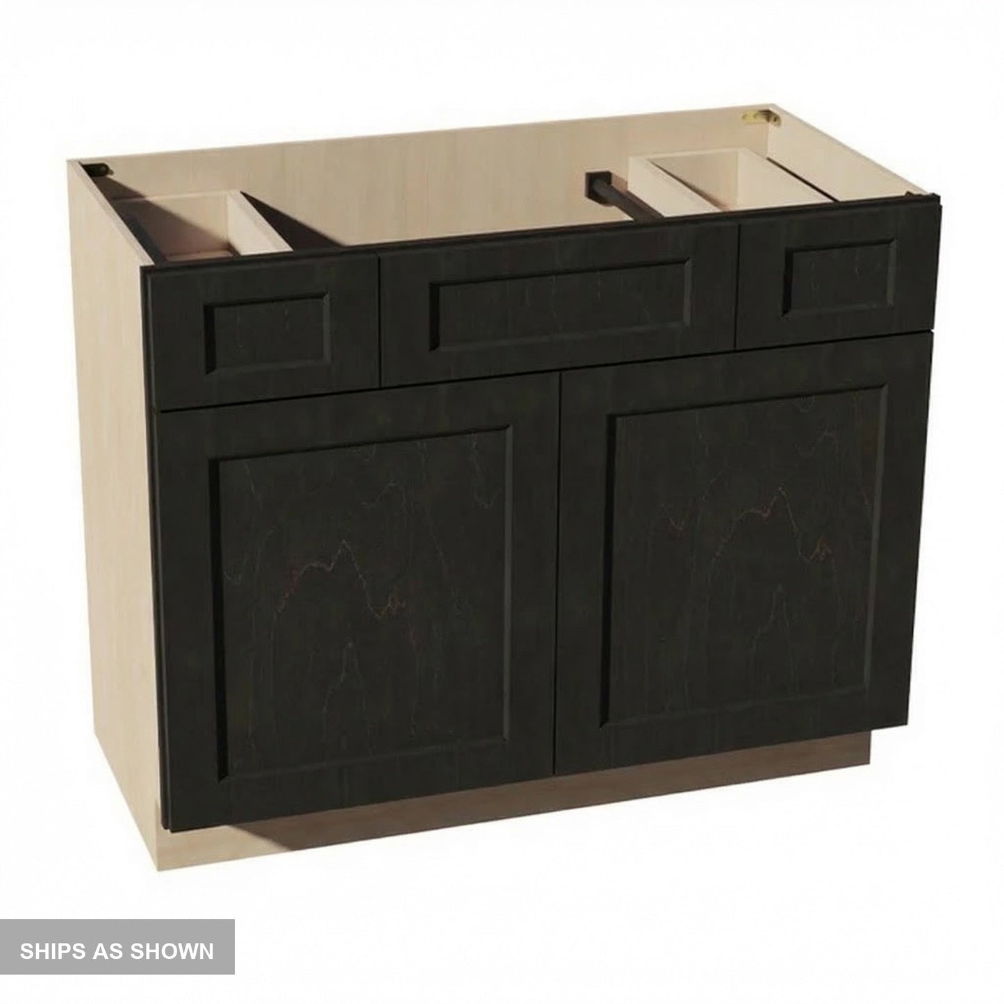 Quik Cabinets VSD4221 Ardelle Charcoal - Flatpack