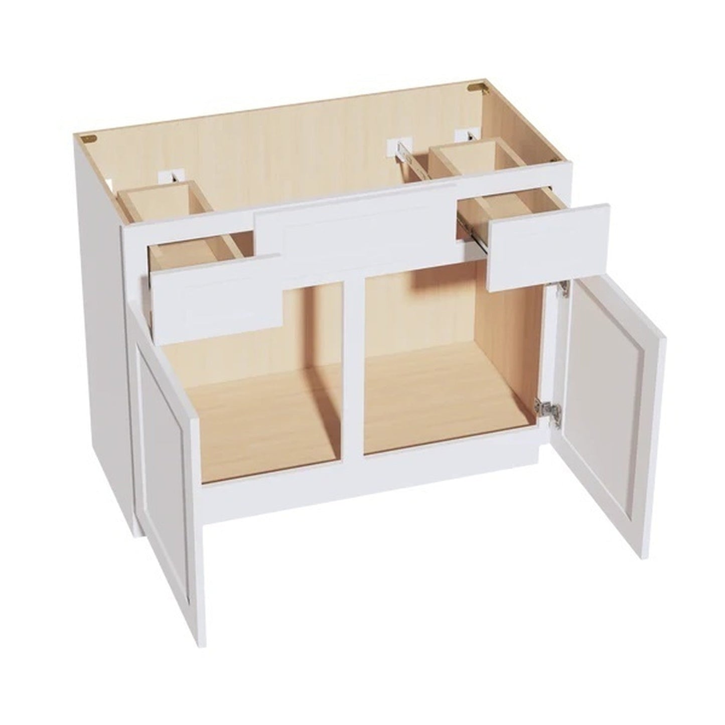 Quik Cabinets VSD4221 Ardelle White - Interior