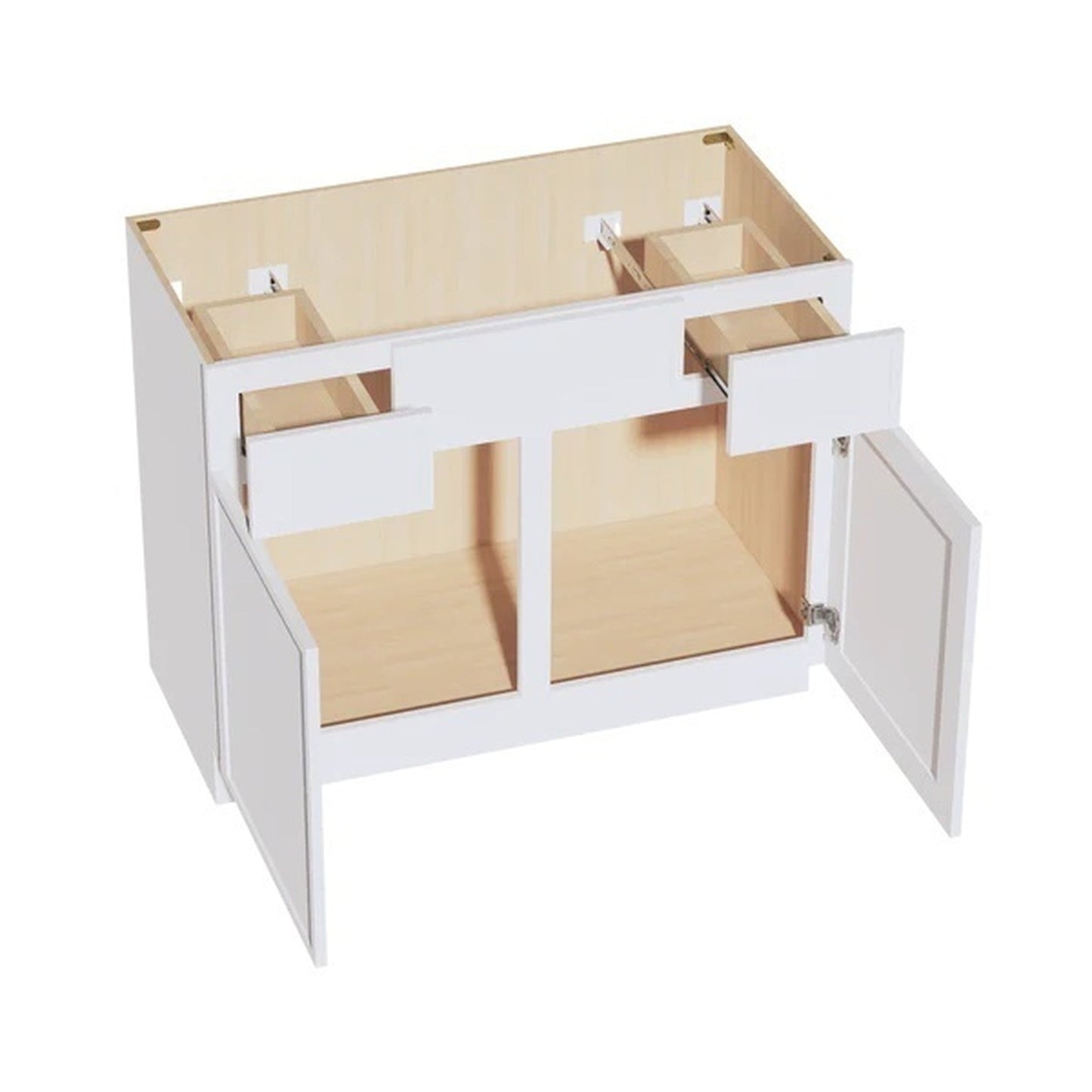 Quik Cabinets VSD4221 Slim Frost - Interior