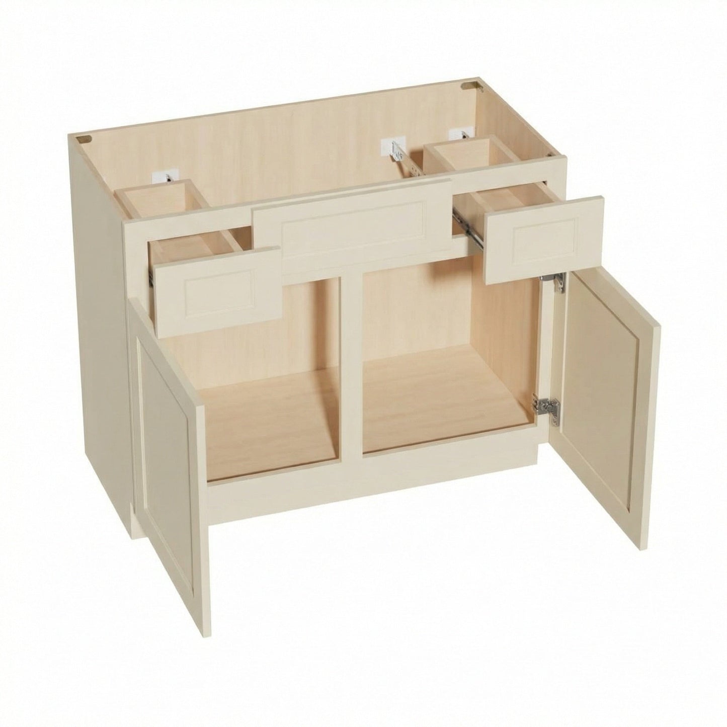 Quik Cabinets VSD4221 Tallis Swan White - Interior