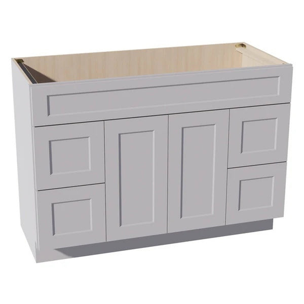 Shaker Vanity Drawer Cabinet 48" (VSD4821) · Ardelle - Ash - Hero
