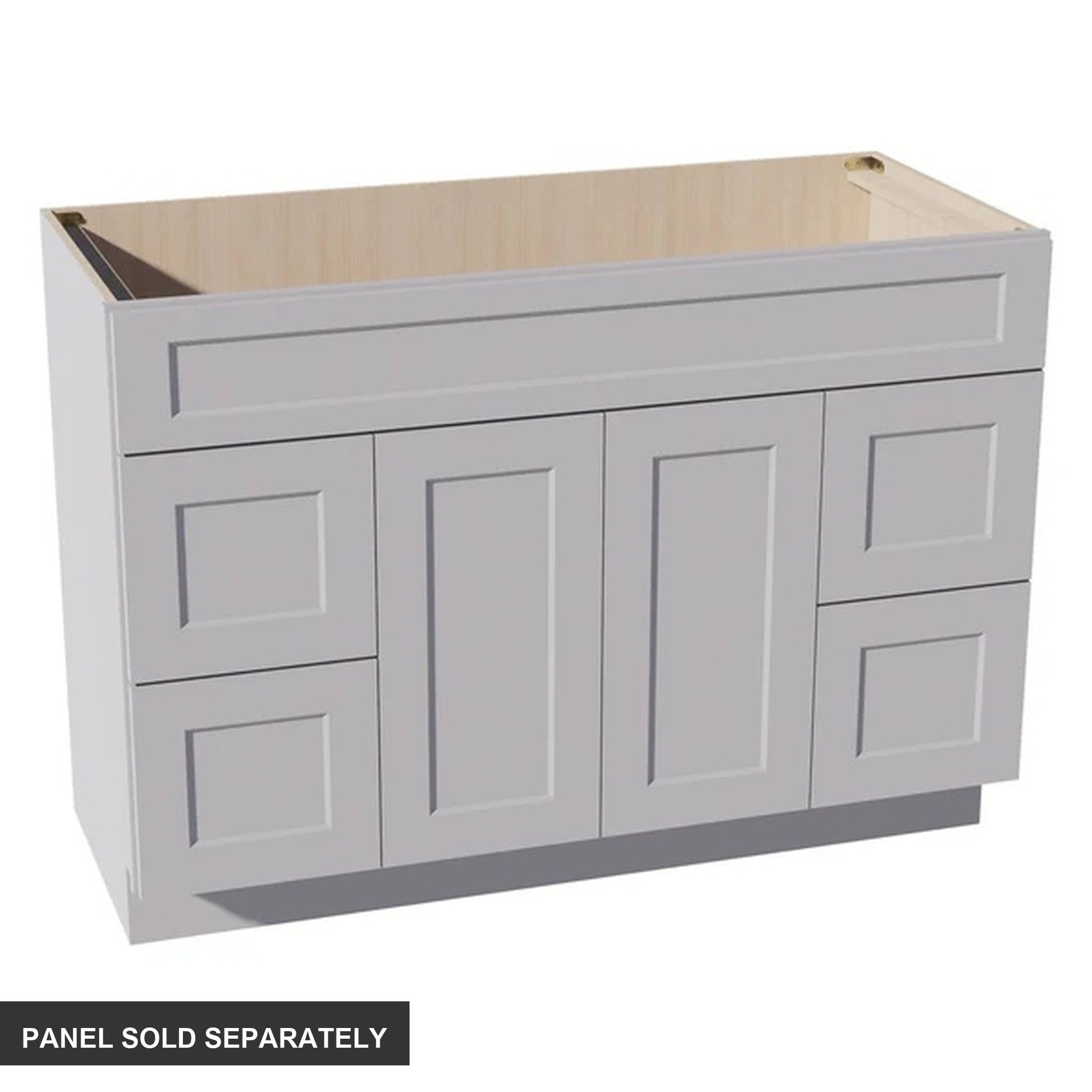Shaker Vanity Drawer Cabinet 48" (VSD4821) · Ardelle