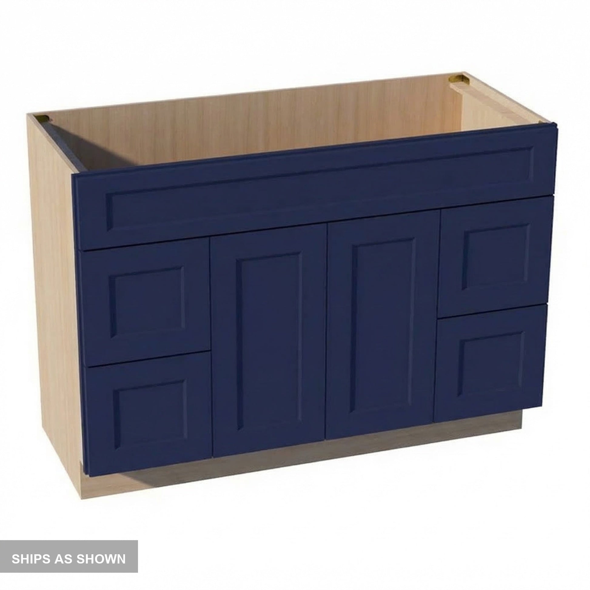 Shaker Vanity Drawer Cabinet 48" (VSD4821) · Ardelle