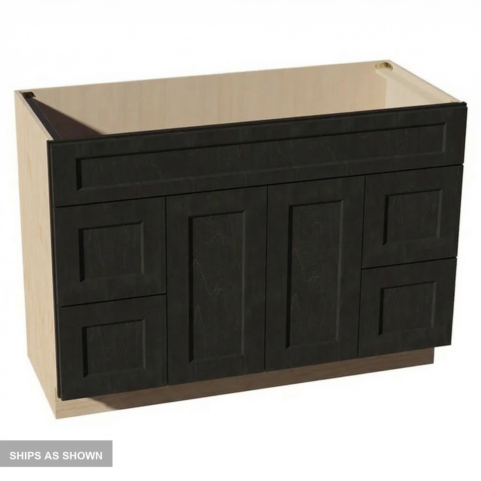 Shaker Vanity Drawer Cabinet 48" (VSD4821) · Ardelle