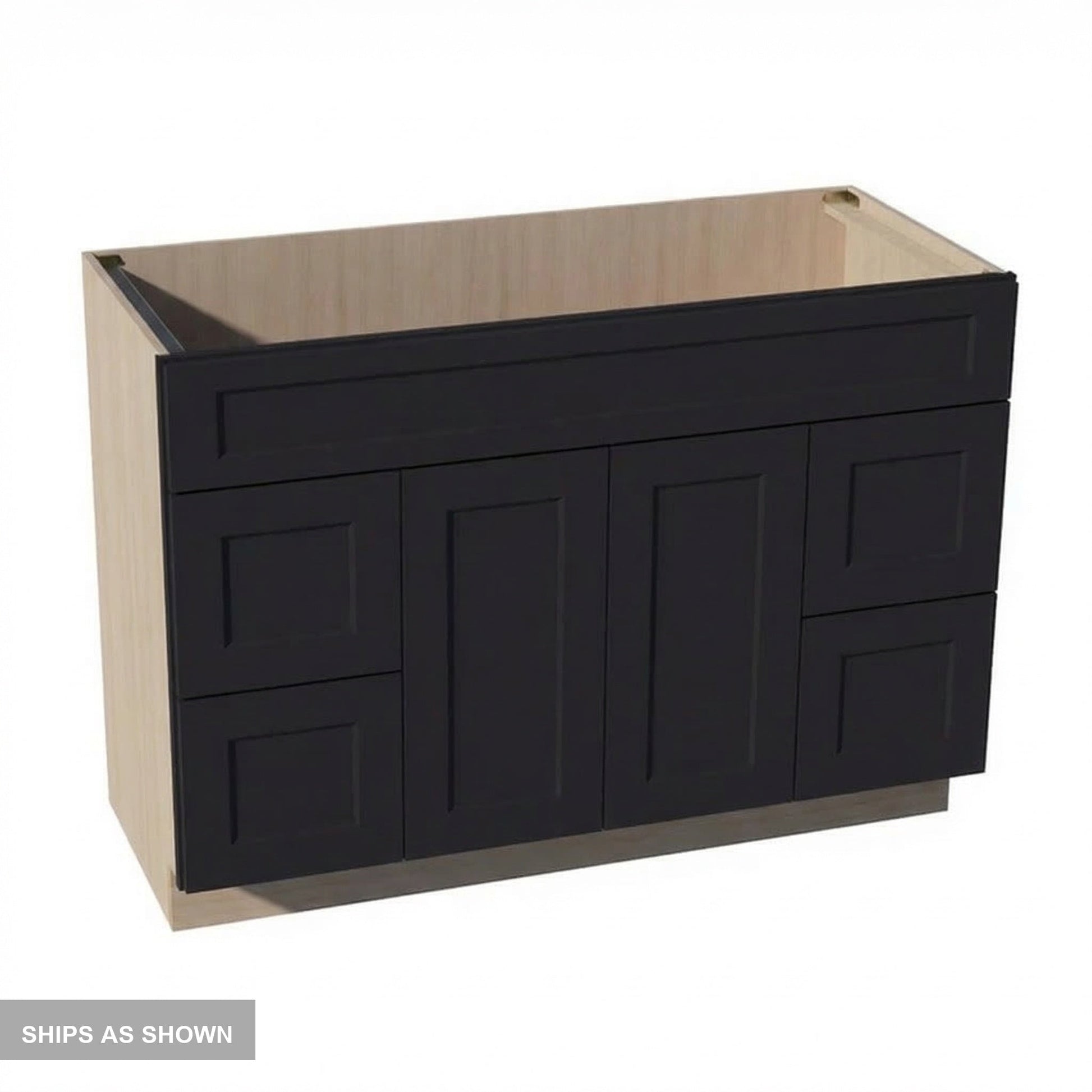 Shaker Vanity Drawer Cabinet 48" (VSD4821) · Ardelle