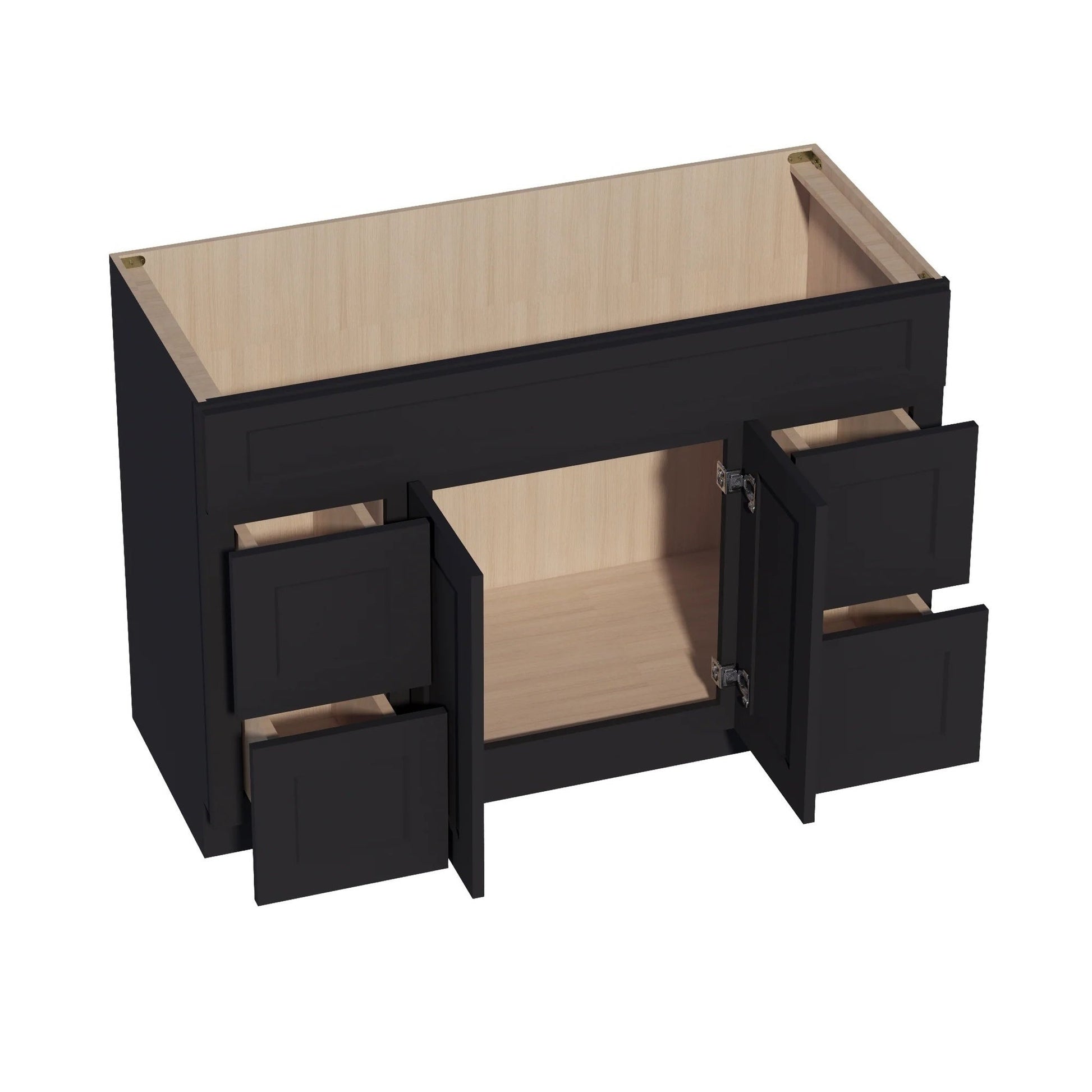 Shaker Vanity Drawer Cabinet 48" (VSD4821) · Ardelle