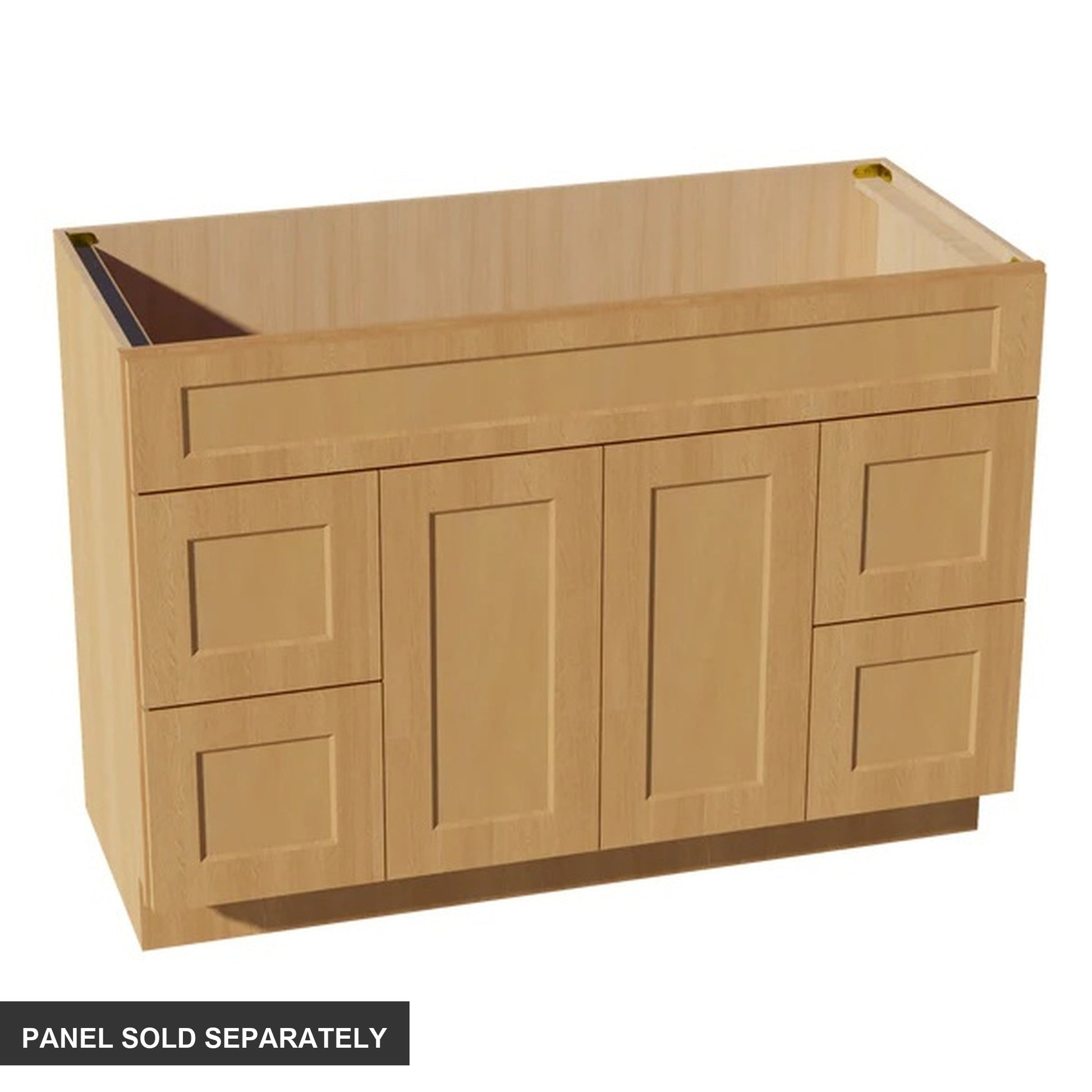 Shaker Vanity Drawer Cabinet 48" (VSD4821) · Ardelle