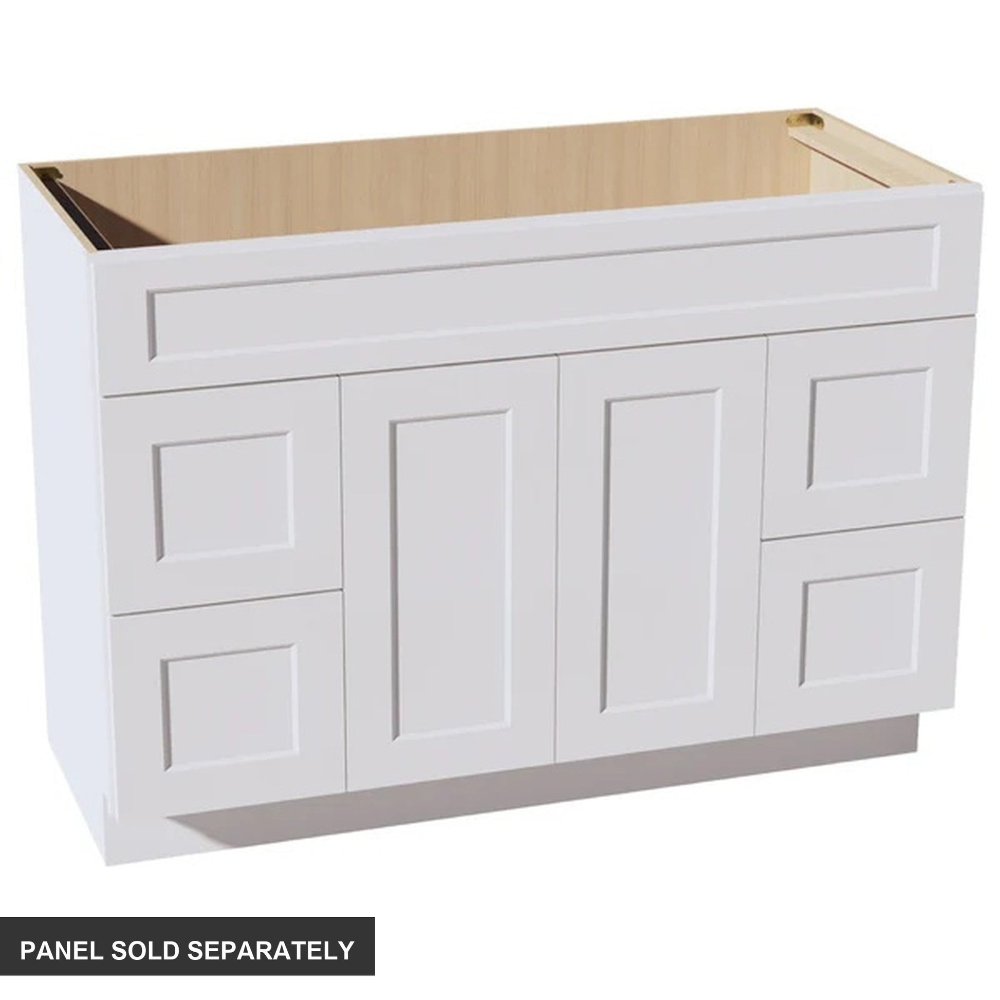 Shaker Vanity Drawer Cabinet 48" (VSD4821) · Ardelle
