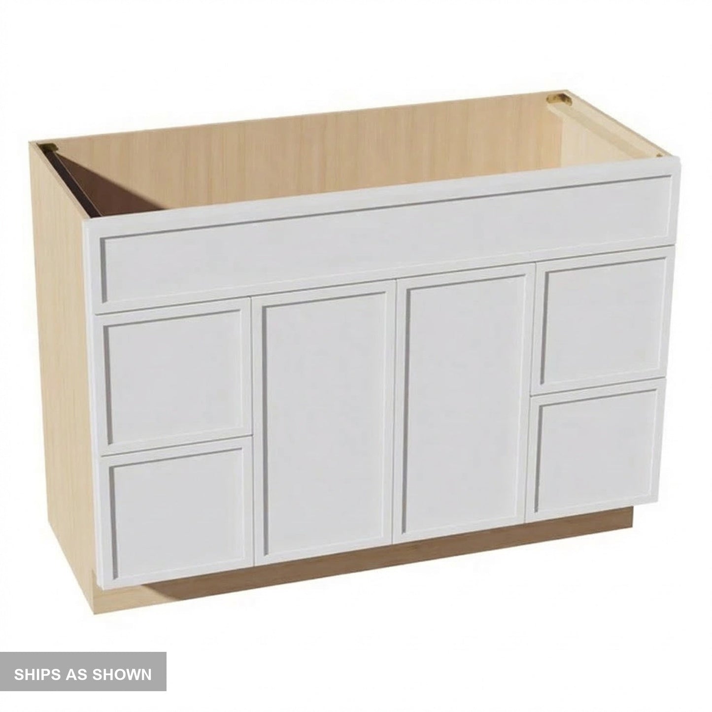 Quik Cabinets VSD4821 Slim Frost - Flatpack