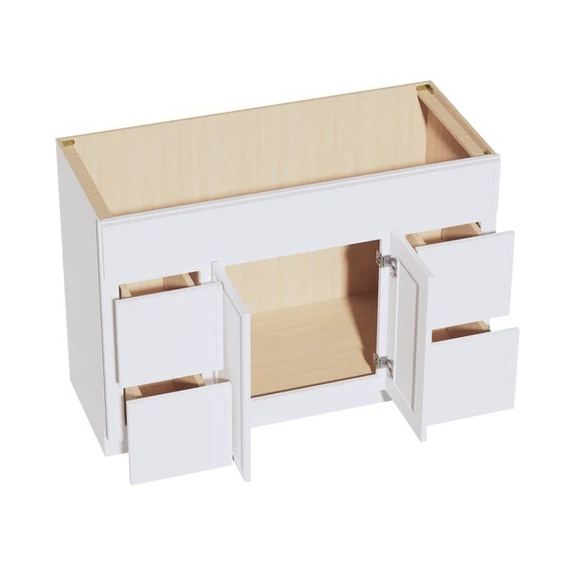 Slim Shaker Vanity Drawer Cabinet 48" (VSD4821) · Slim